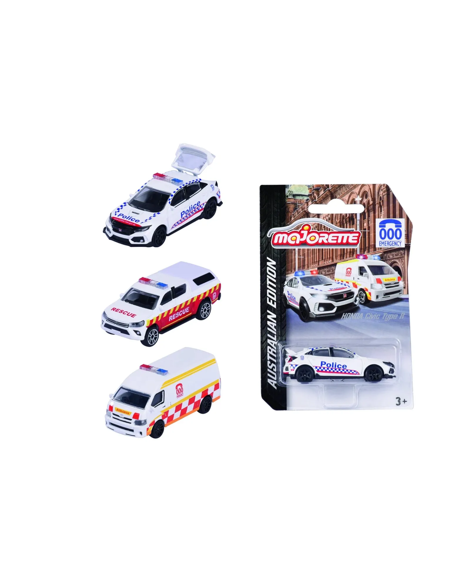 Majorette Triple Zero Assorted Outlet