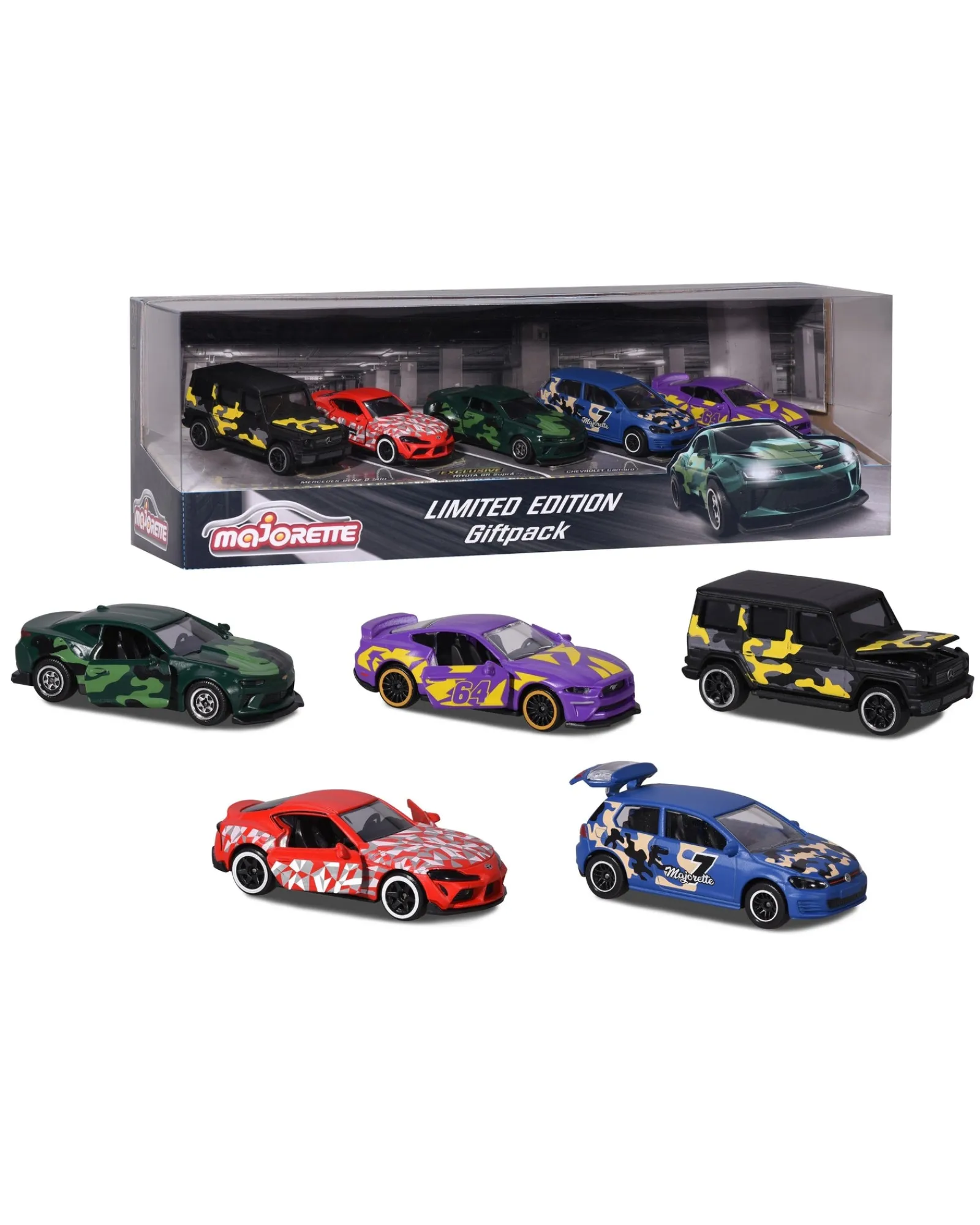 * Majorette-Limited Edition S8 Giftpack-Camo-5Pc Best Sale