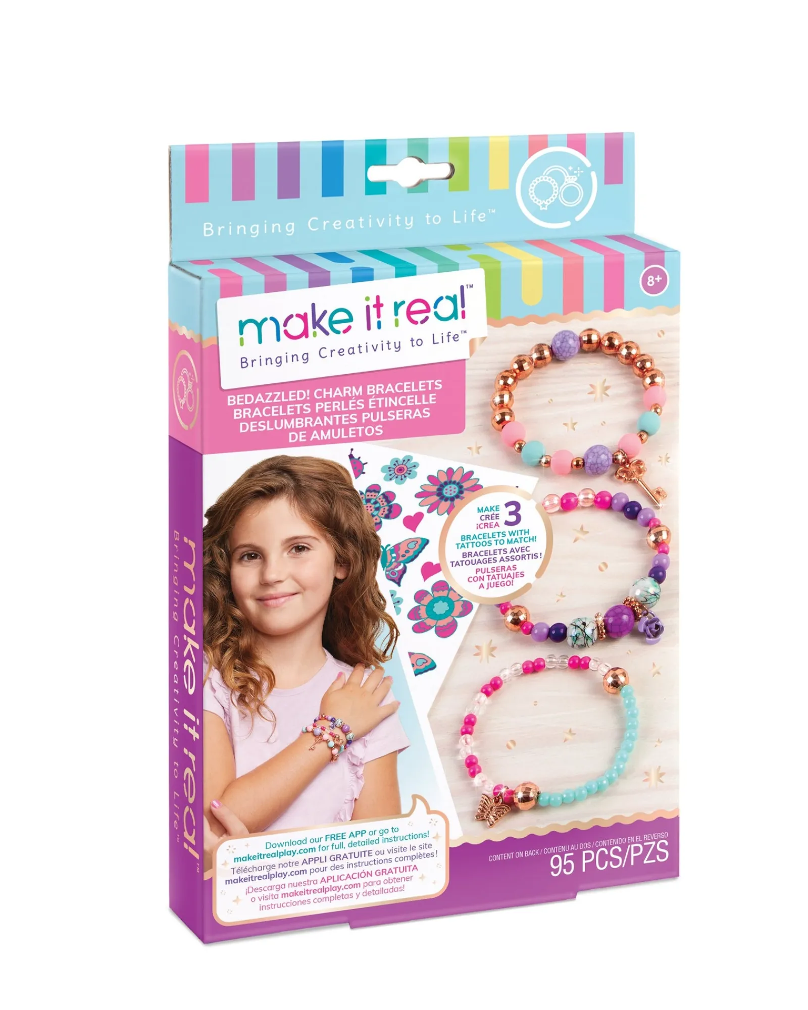Make It Real Bedazzled Charm Bracelets Best