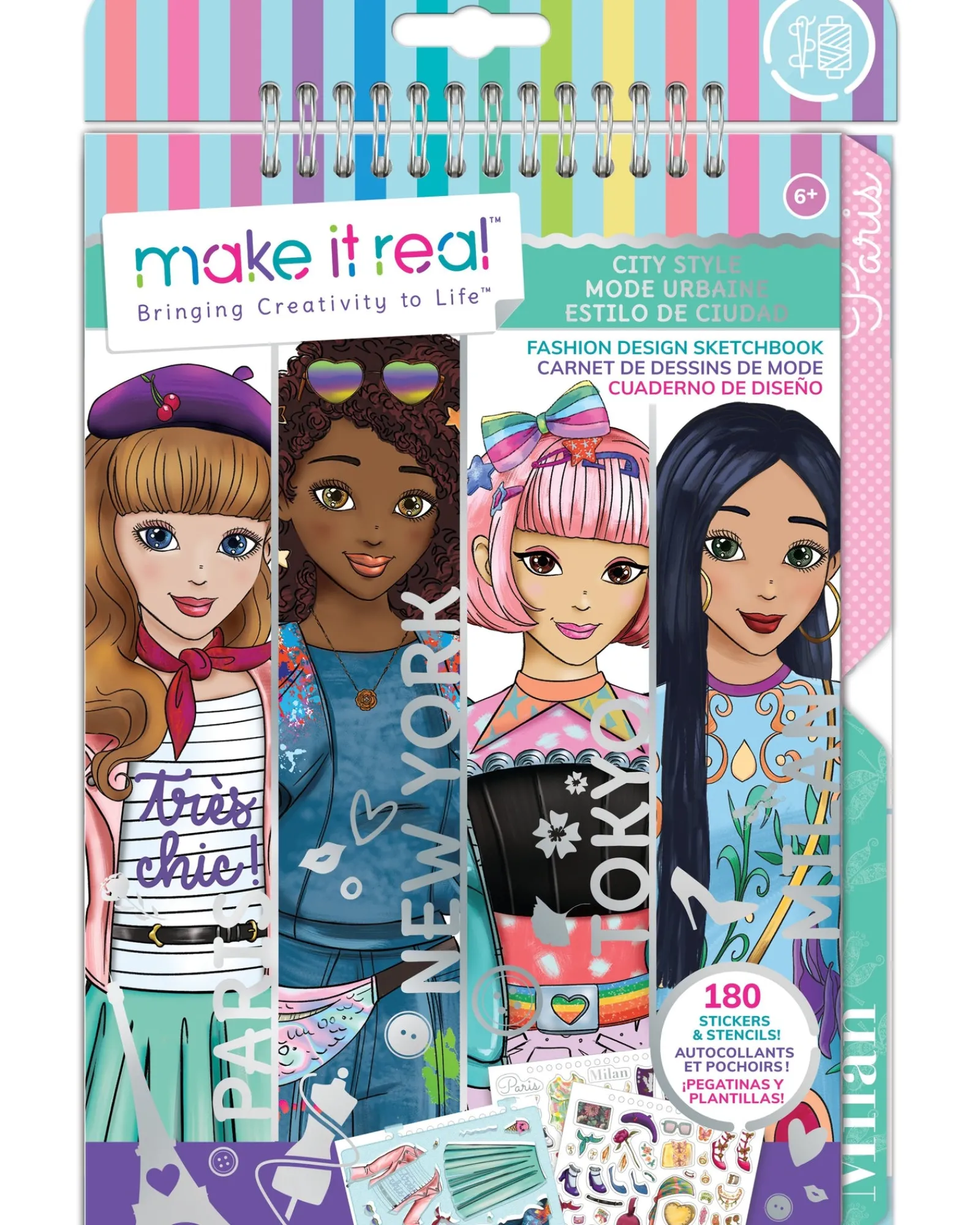 Make It Real City Style Sketchbook Best
