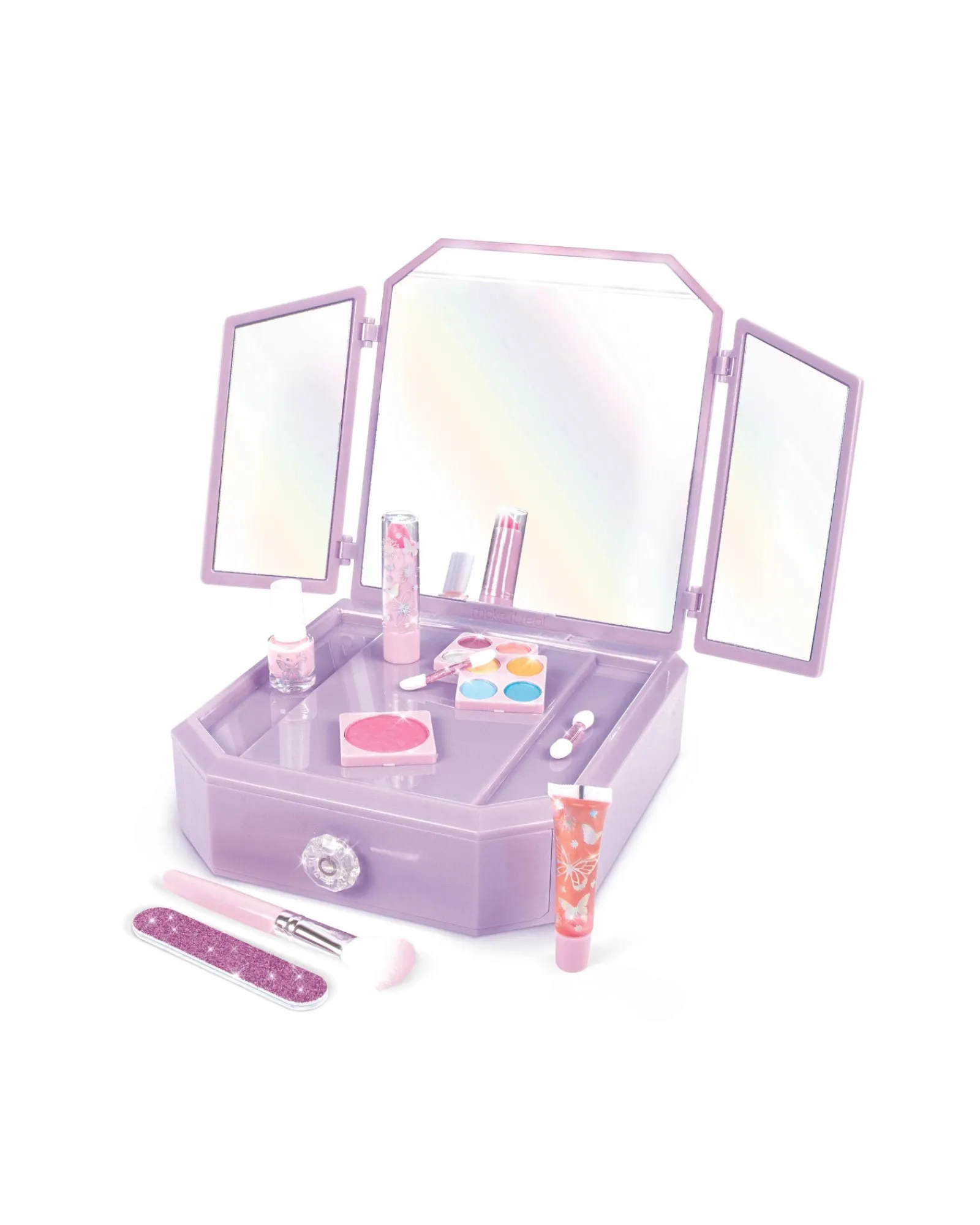 Make It Real Deluxe Light Up Vanity And Cosmetic Set Shop