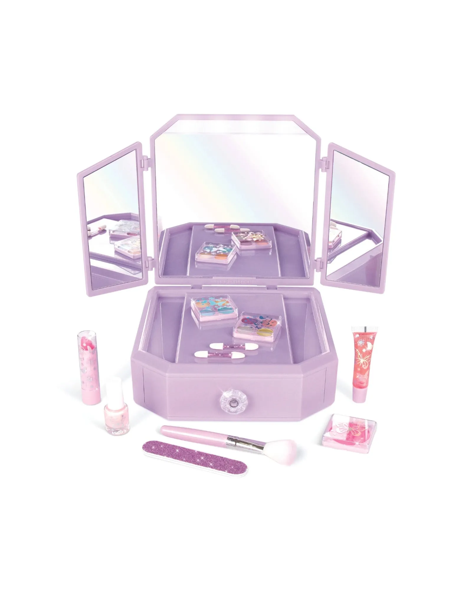 Make It Real Deluxe Light Up Vanity And Cosmetic Set Shop