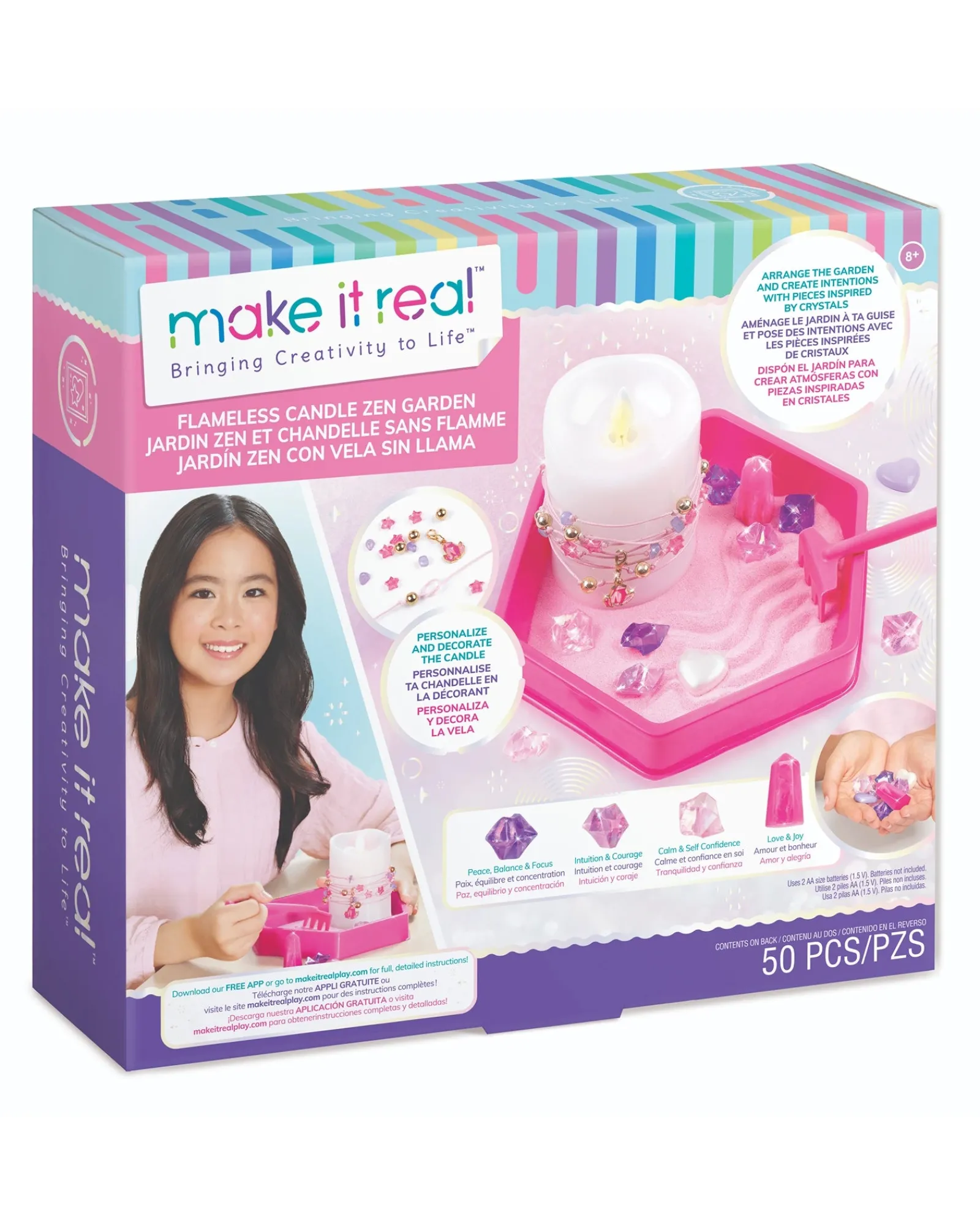 Make It Real Flameless Candle Decor Kit Outlet
