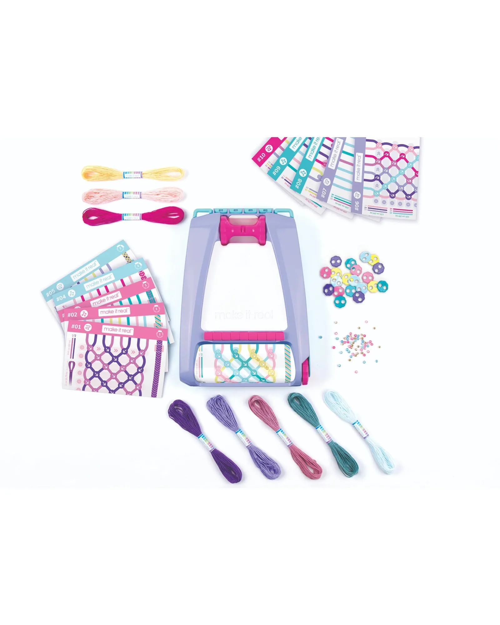 Make It Real Friendship Bracelet Maker New