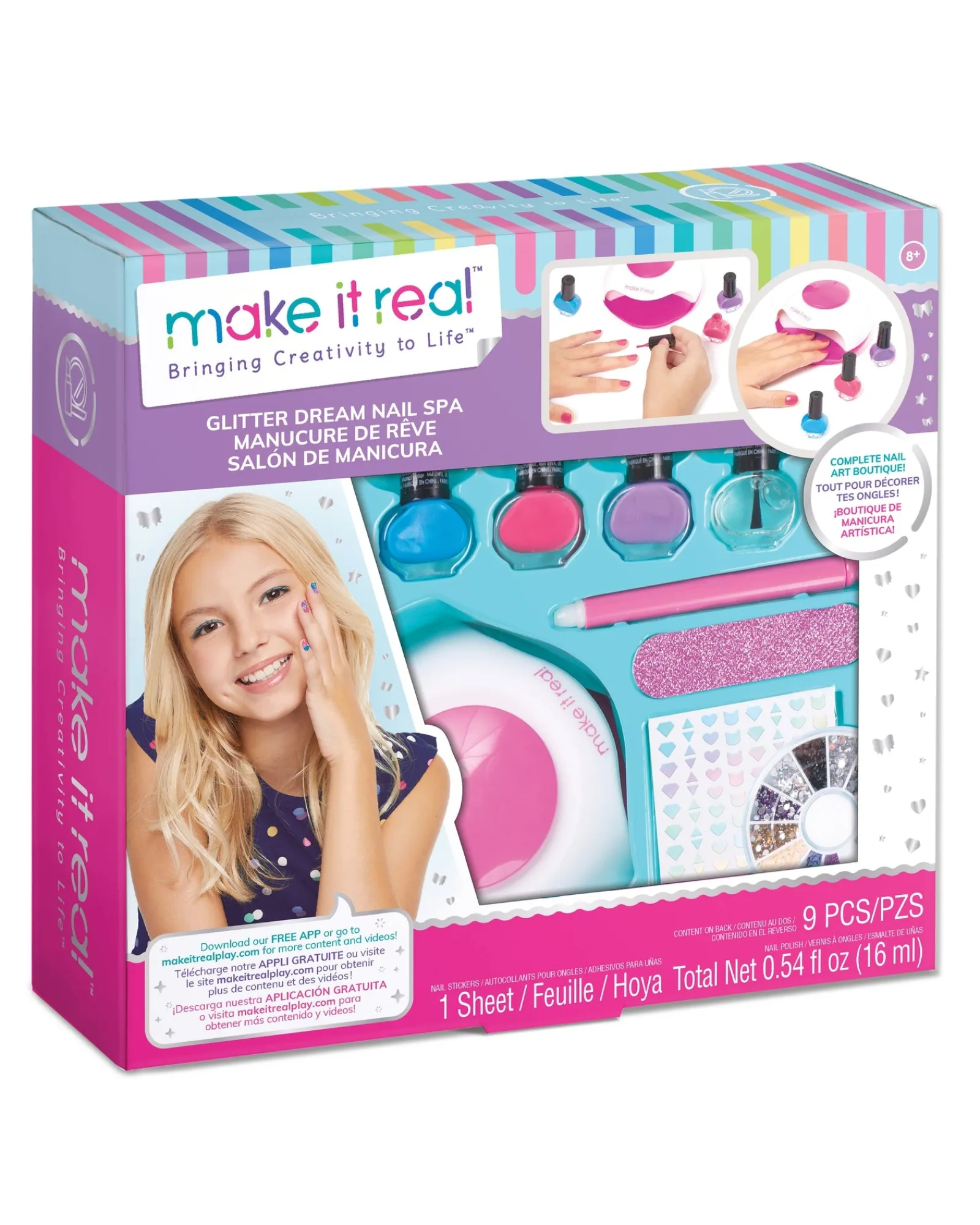 Make It Real Glitter Dream Nail Spa Flash Sale