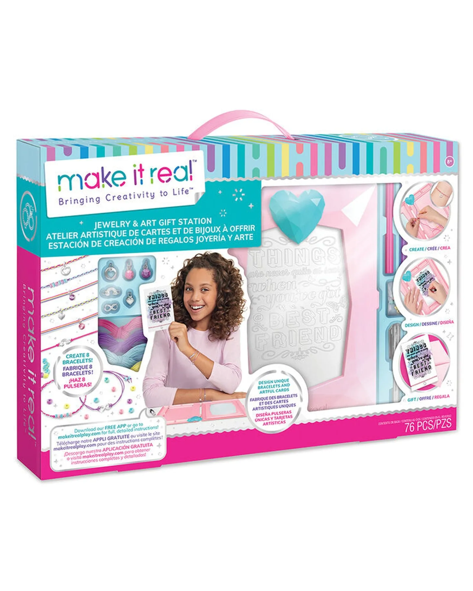 Make It Real Jewelry And Art Gift Station Flash Sale