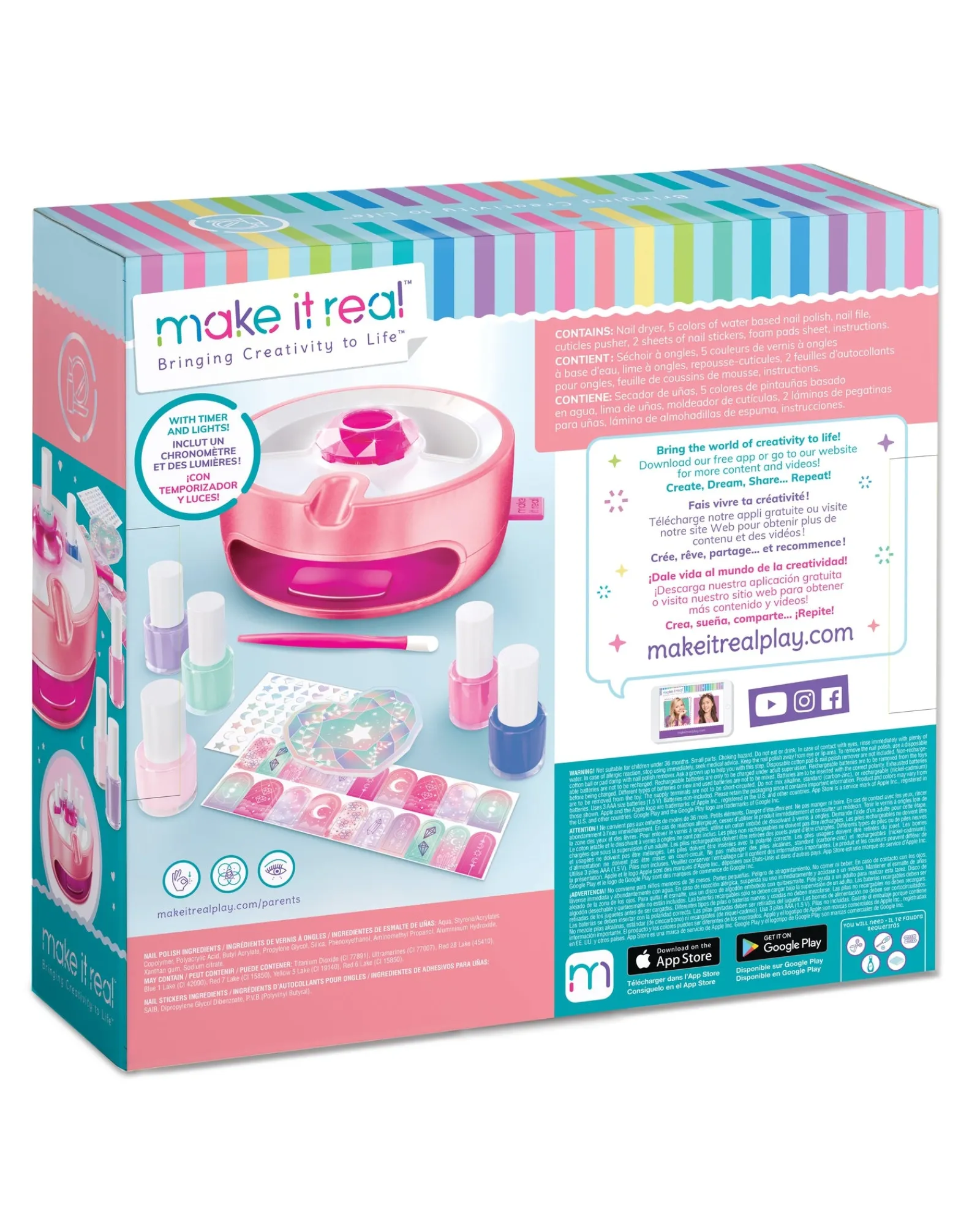 Make It Real Light Magic Nail Dryer Hot