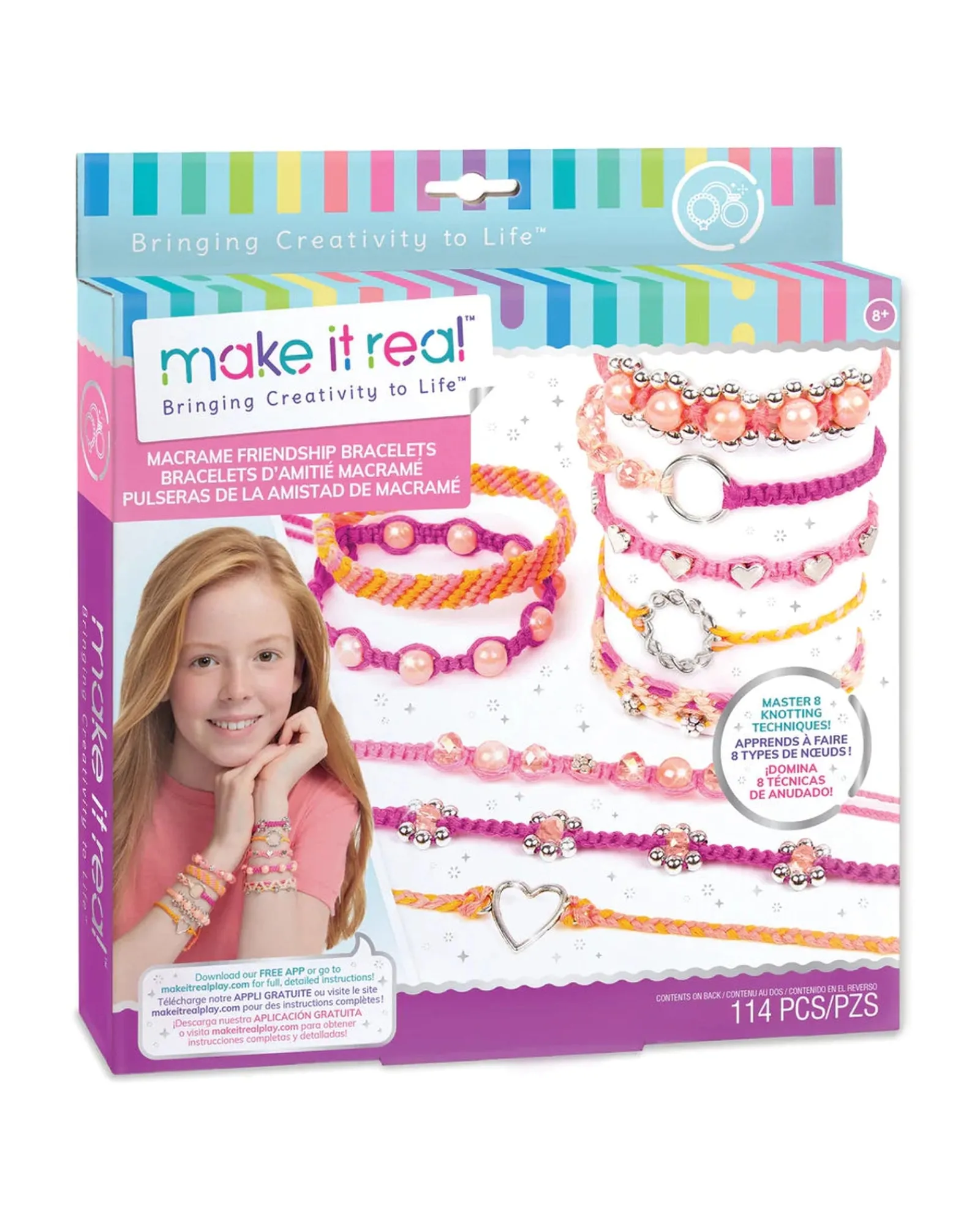 Make It Real Macrame Friendship Bracelets Outlet