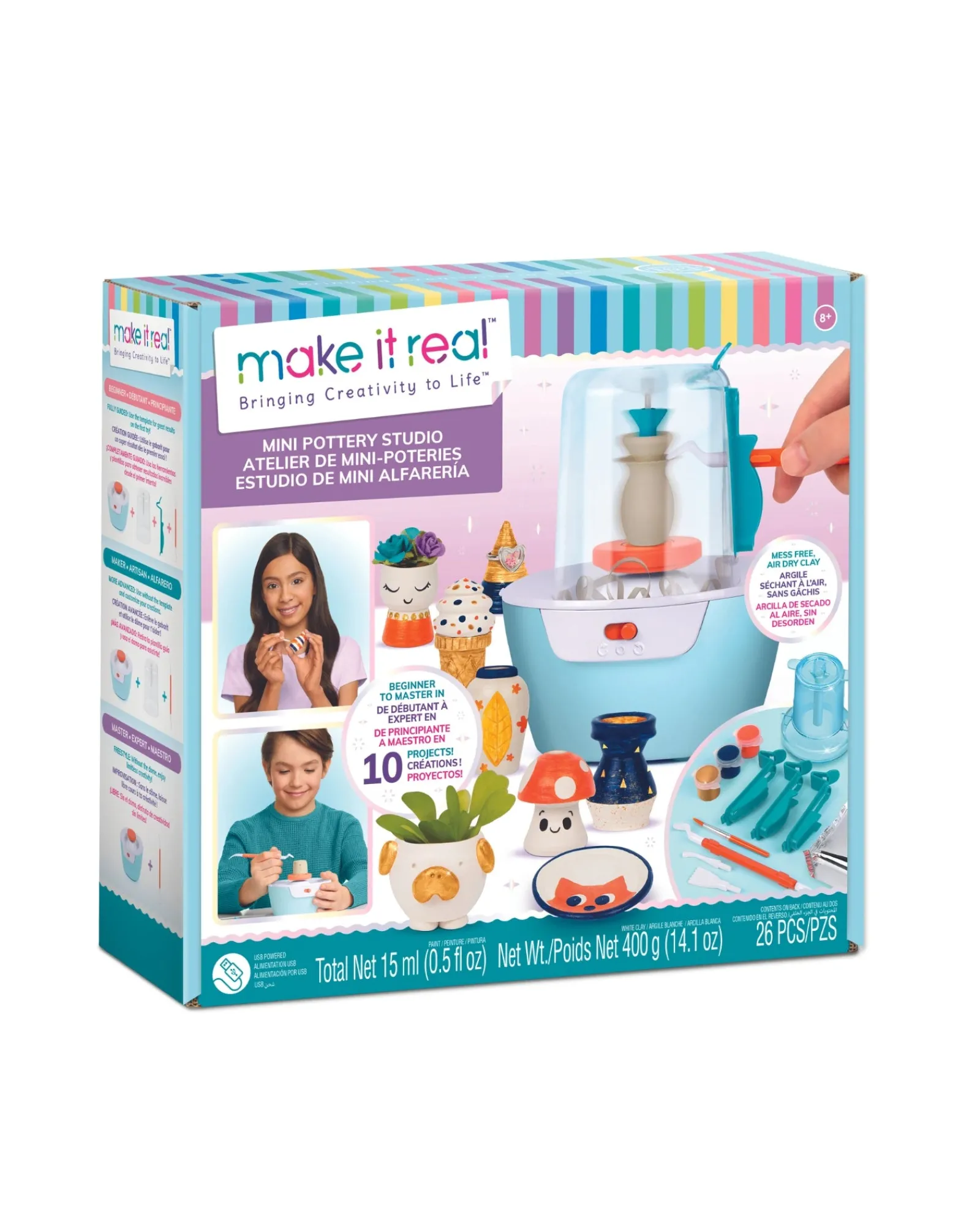 Make It Real Mini Pottery Wheel Outlet