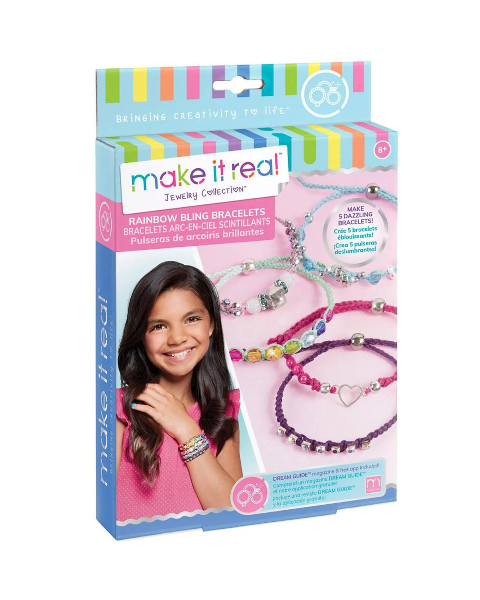 Make It Real Rainbow Bling Bracelet Store