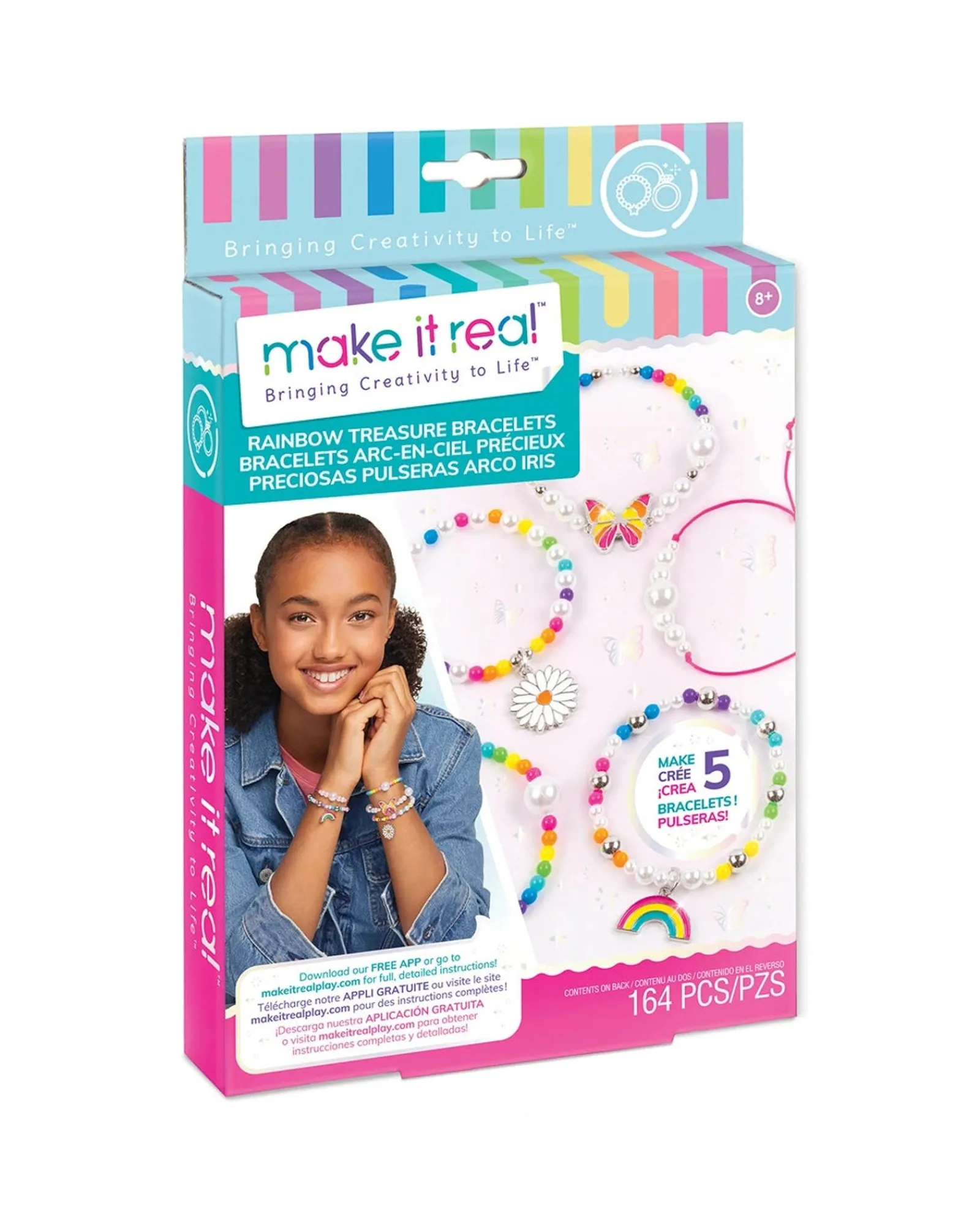 Make It Real Rainbow Treasure Bracelets Cheap