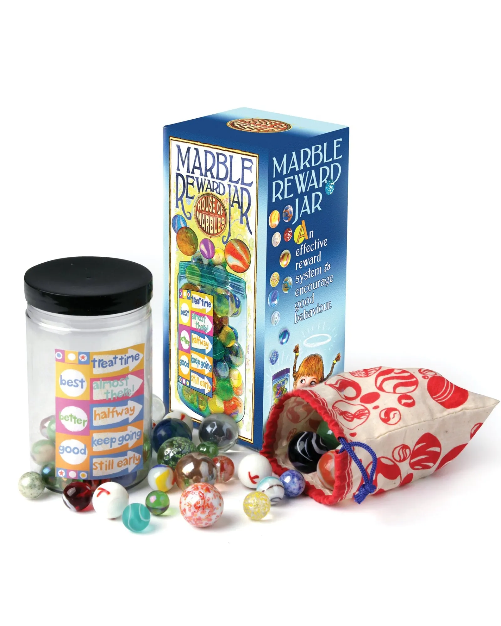 House of Marbles Marble Reward Jar New