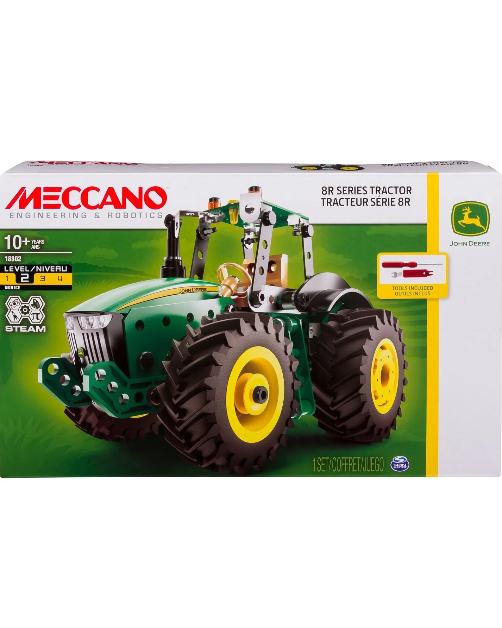 Meccano John Deere 8R Tractor Hot