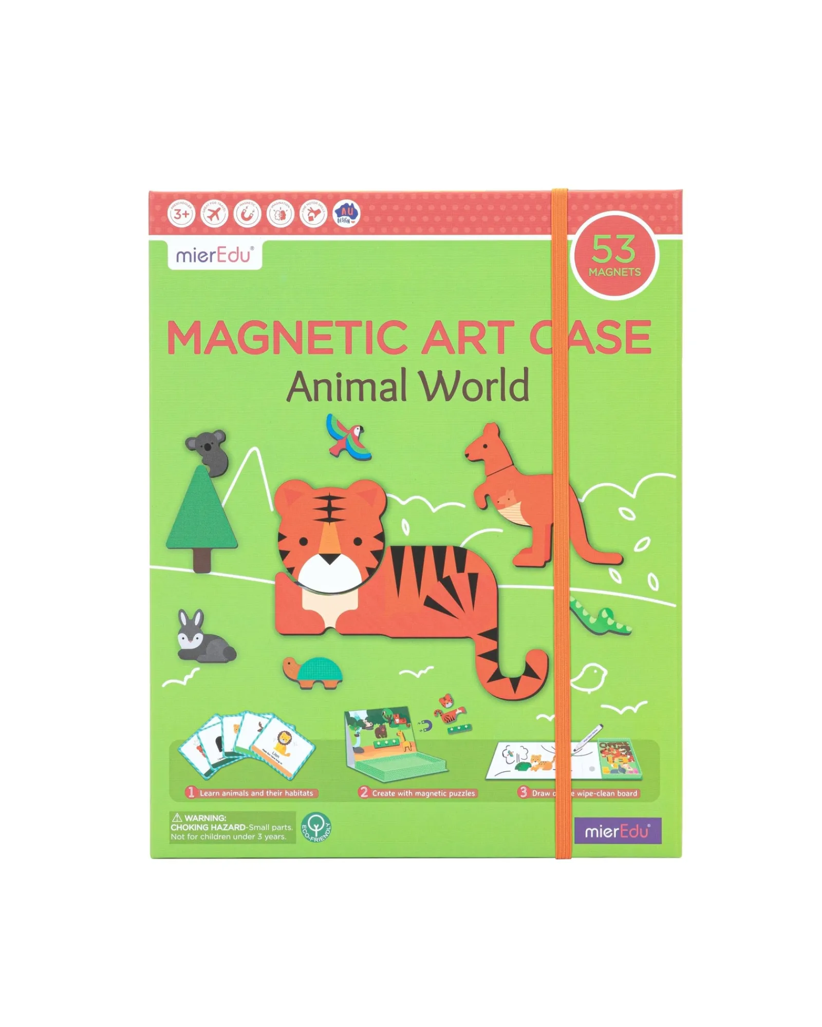 Mier Edu Meir Edu Magnetic Art Case Animal World Sale