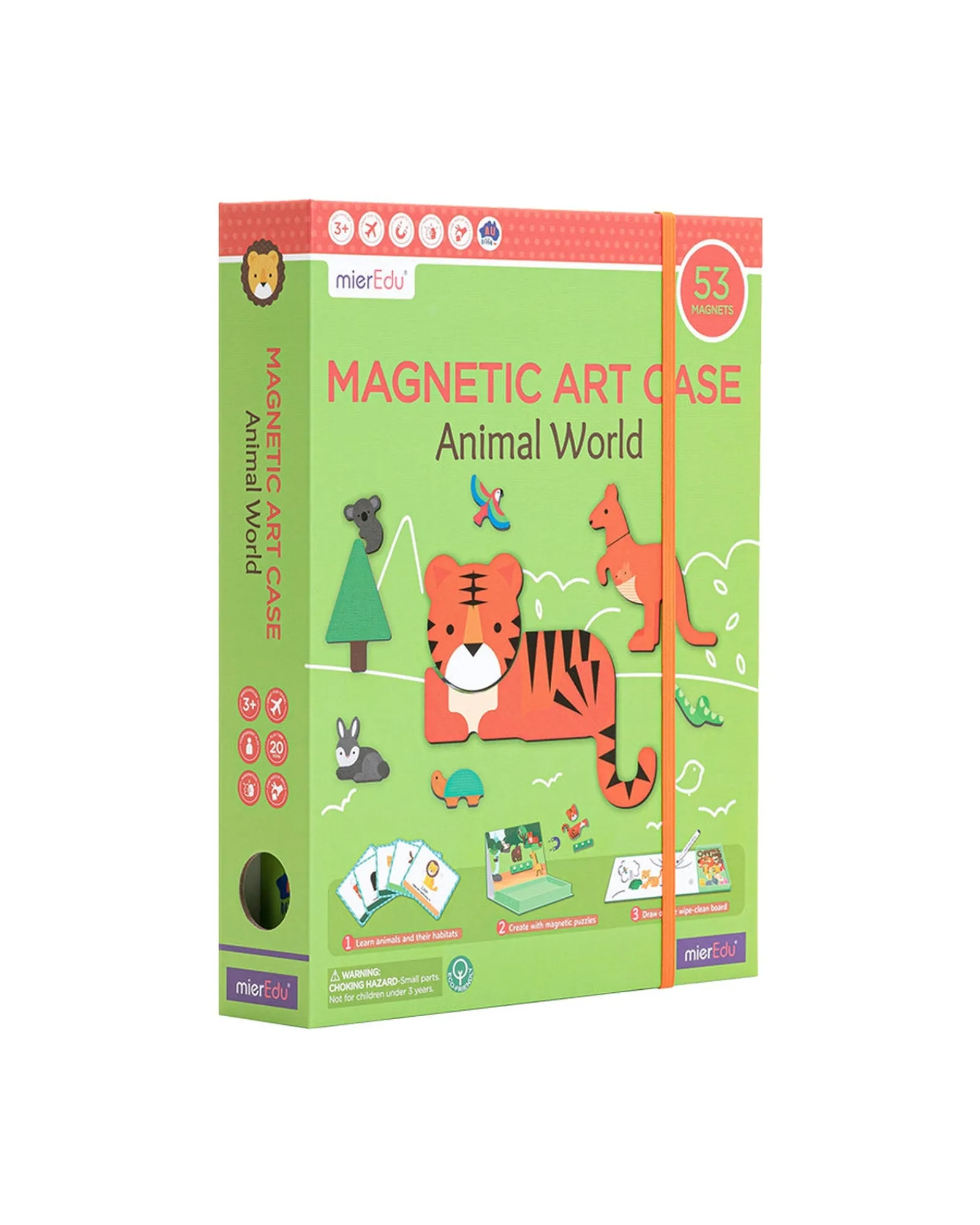 Mier Edu Meir Edu Magnetic Art Case Animal World Sale