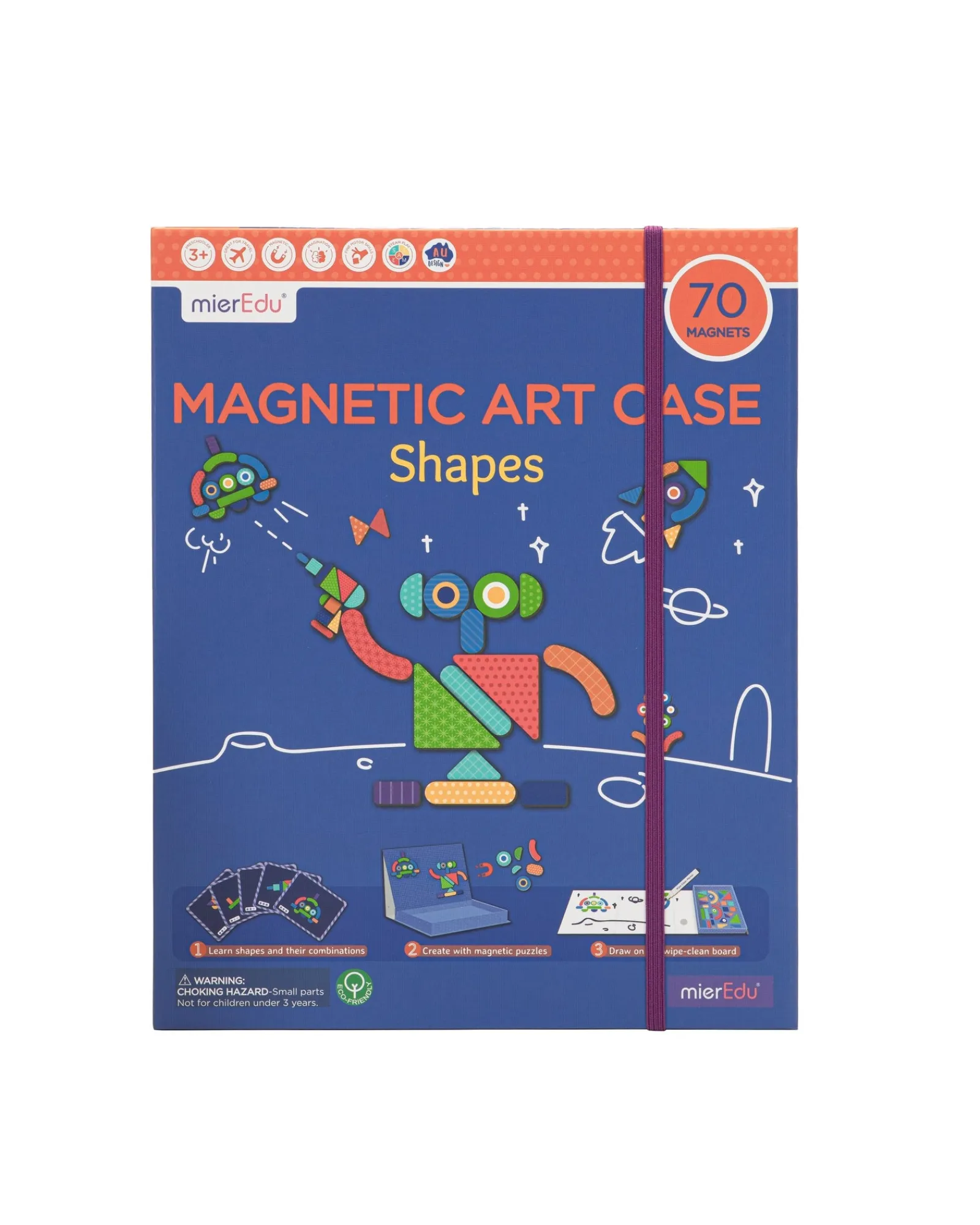 Mier Edu Meir Edu Magnetic Art Case Shapes Store