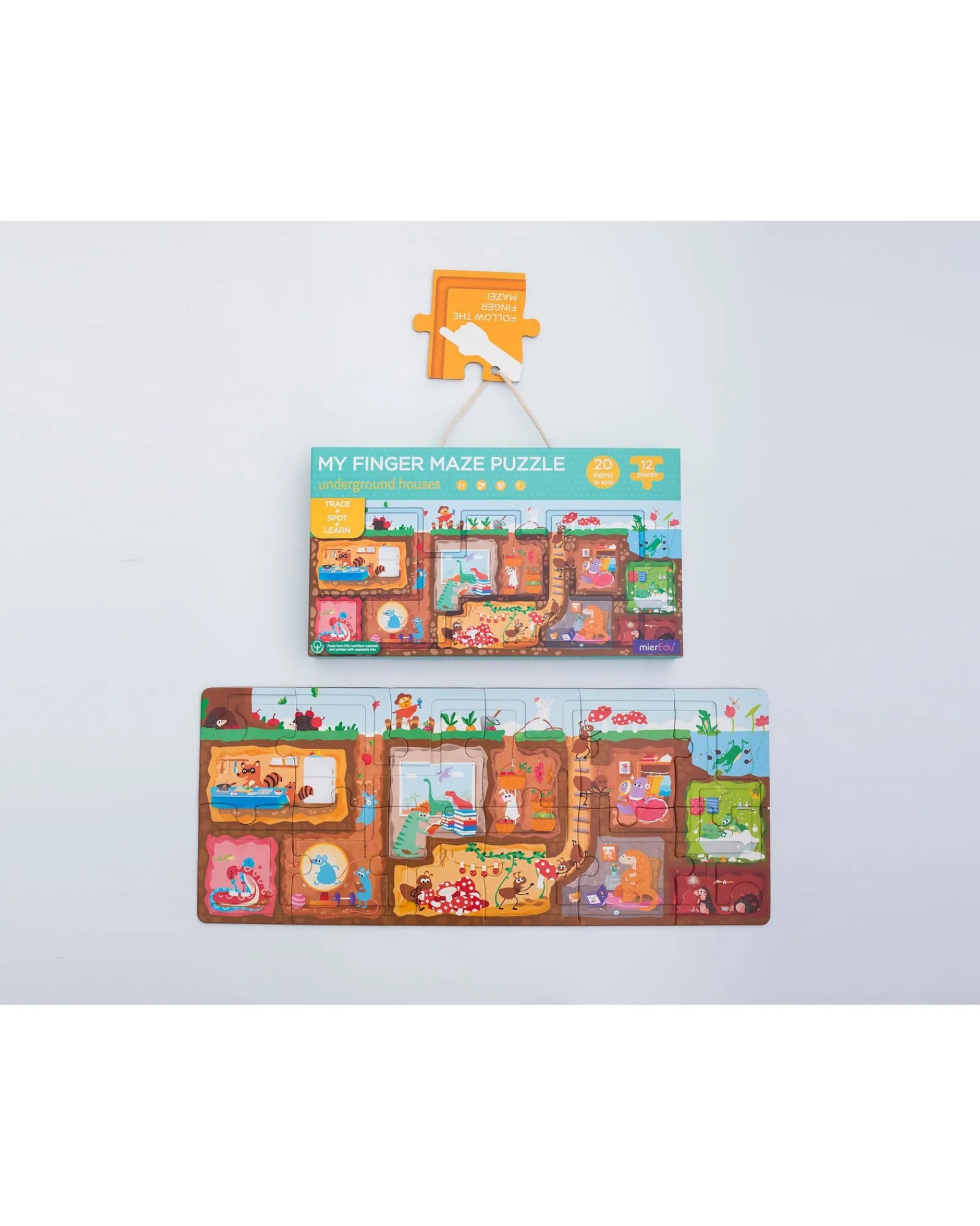 Mier Edu Meir Edu My Finger Maze Puzzle Underground Houses Best