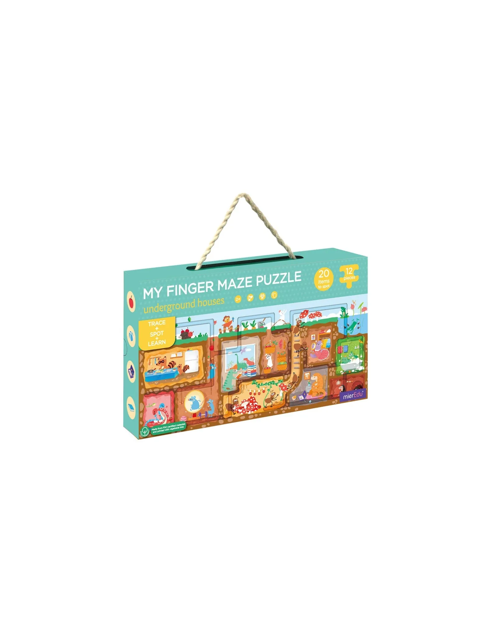Mier Edu Meir Edu My Finger Maze Puzzle Underground Houses Best