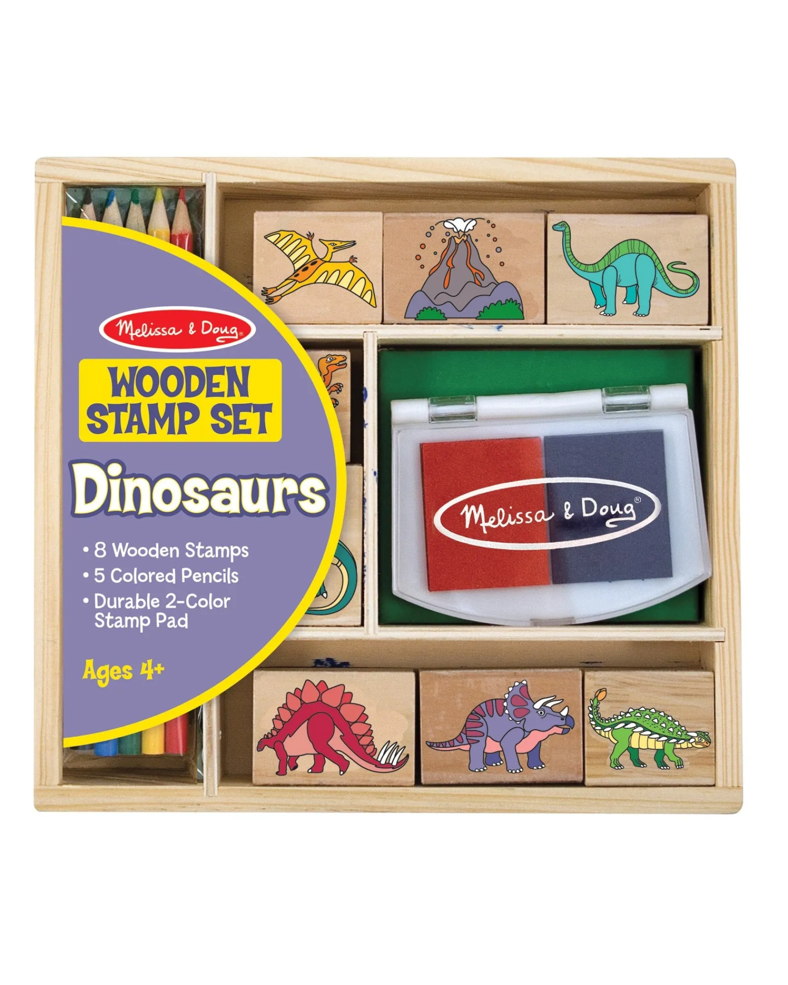 Melissa and Doug Melissa Doug Dinosaur Stamp Set Outlet