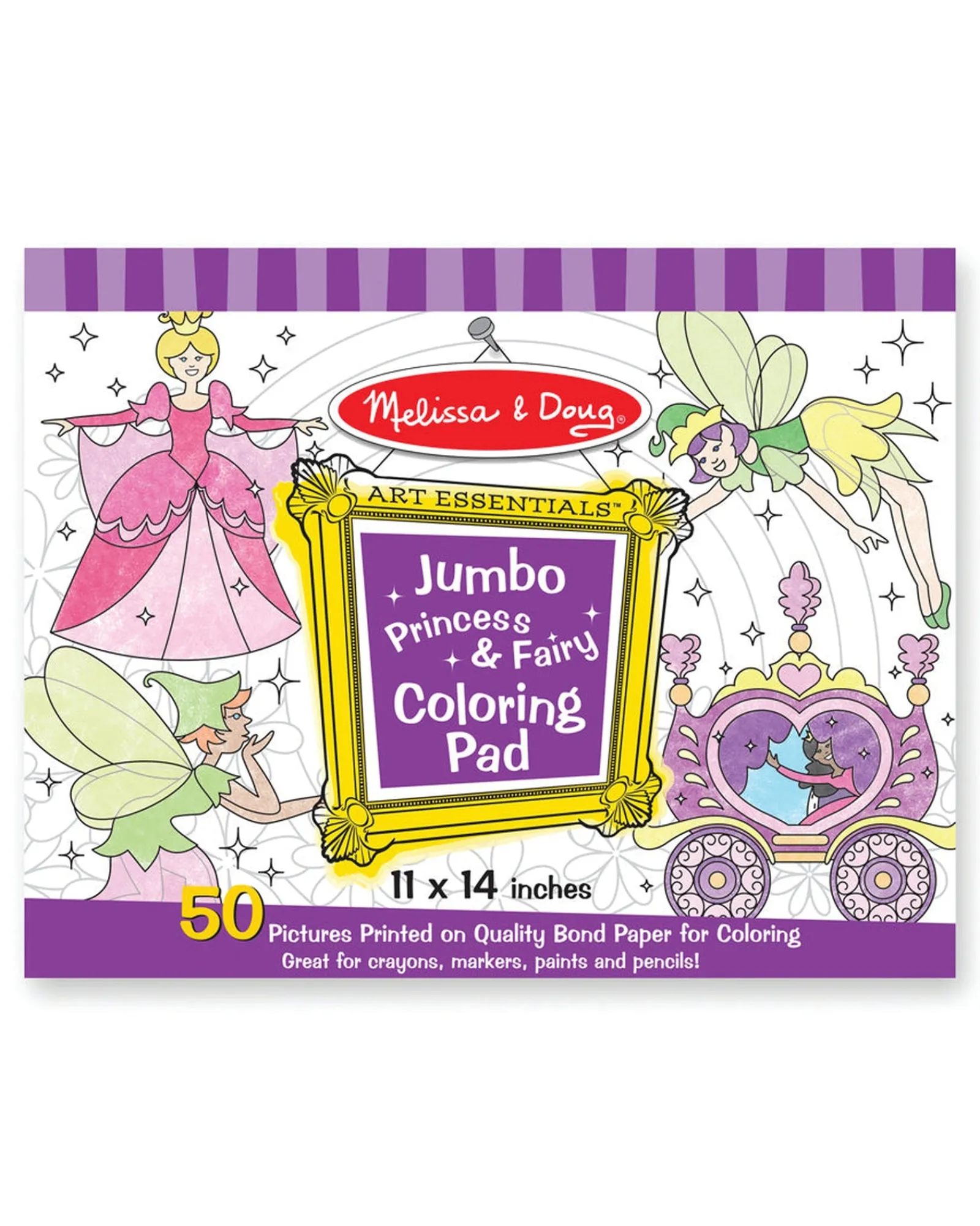 Melissa and Doug Melissa Doug Jumbo Princess Colour Pad Online