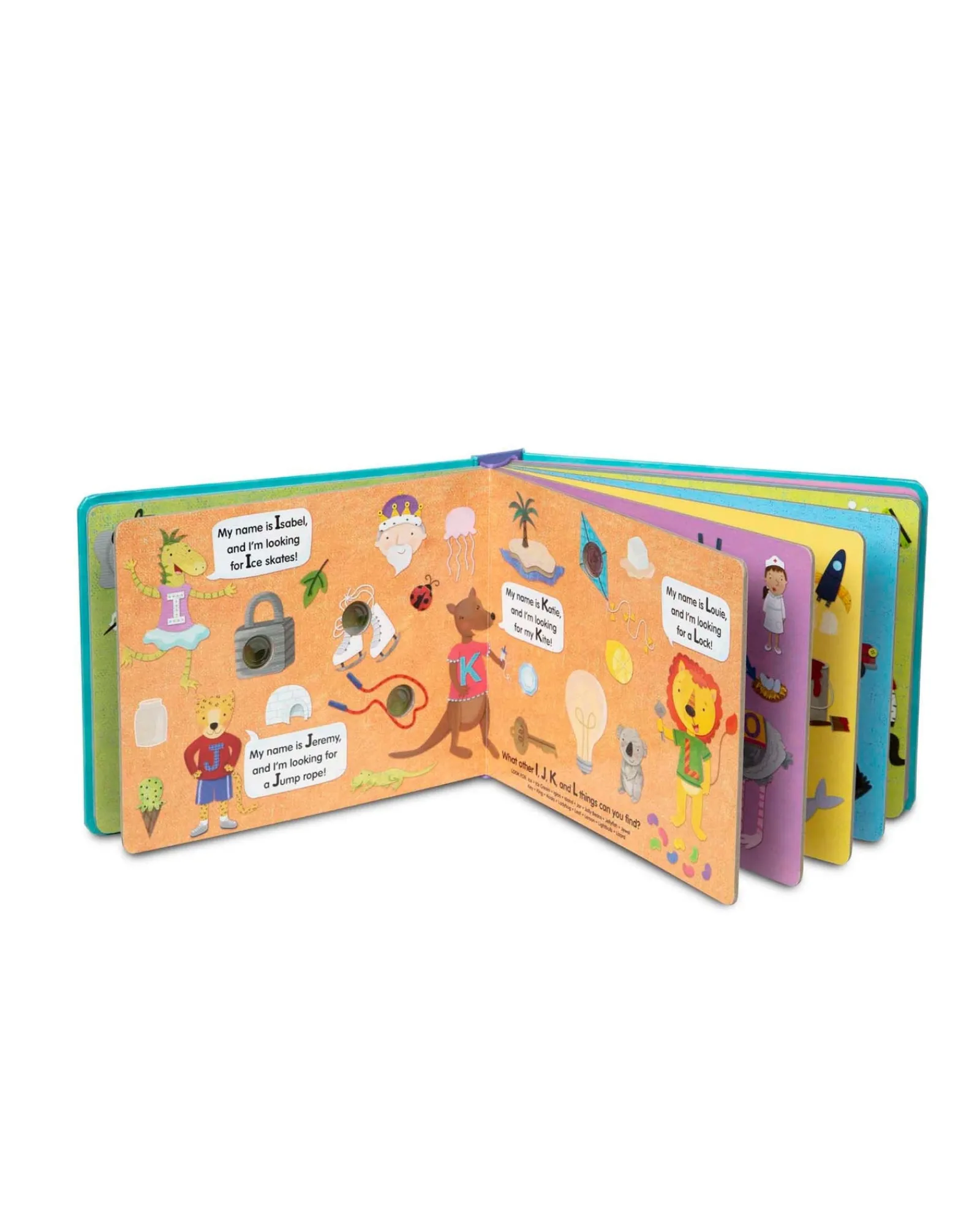 Melissa and Doug Melissa Doug Poke A Dot An Alpha Eye Spy Book Fashion