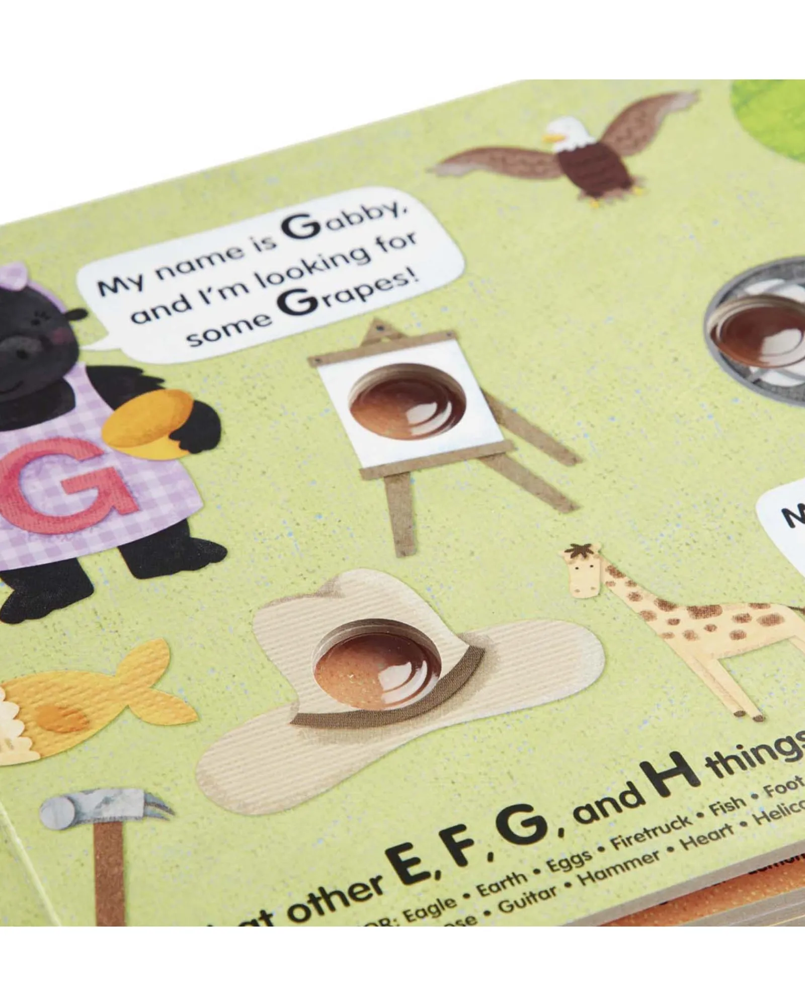 Melissa and Doug Melissa Doug Poke A Dot An Alpha Eye Spy Book Fashion
