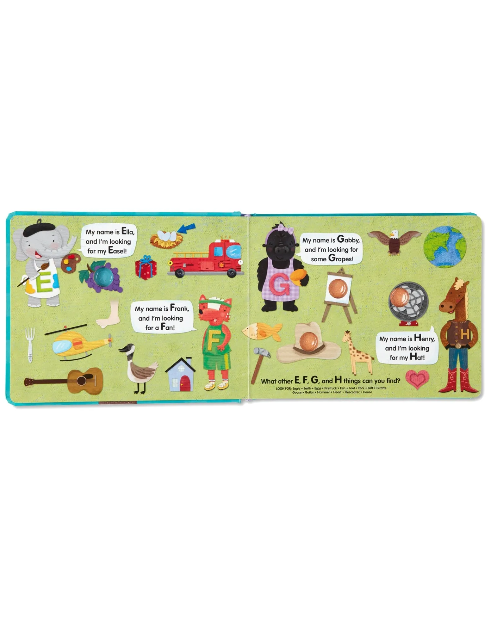 Melissa and Doug Melissa Doug Poke A Dot An Alpha Eye Spy Book Fashion