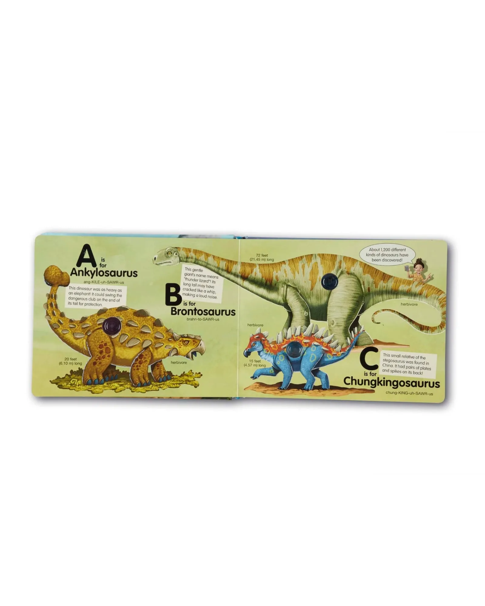 Melissa and Doug Melissa Doug Poke A Dot Dinosaurs A To Z Book Clearance