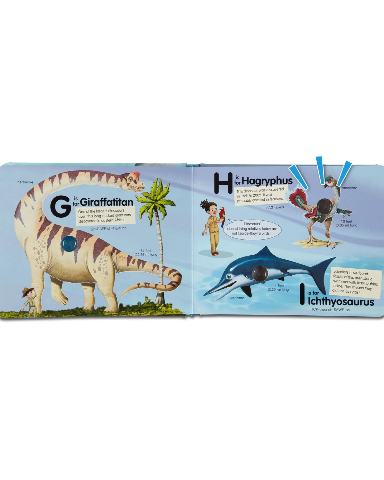 Melissa and Doug Melissa Doug Poke A Dot Dinosaurs A To Z Book Clearance