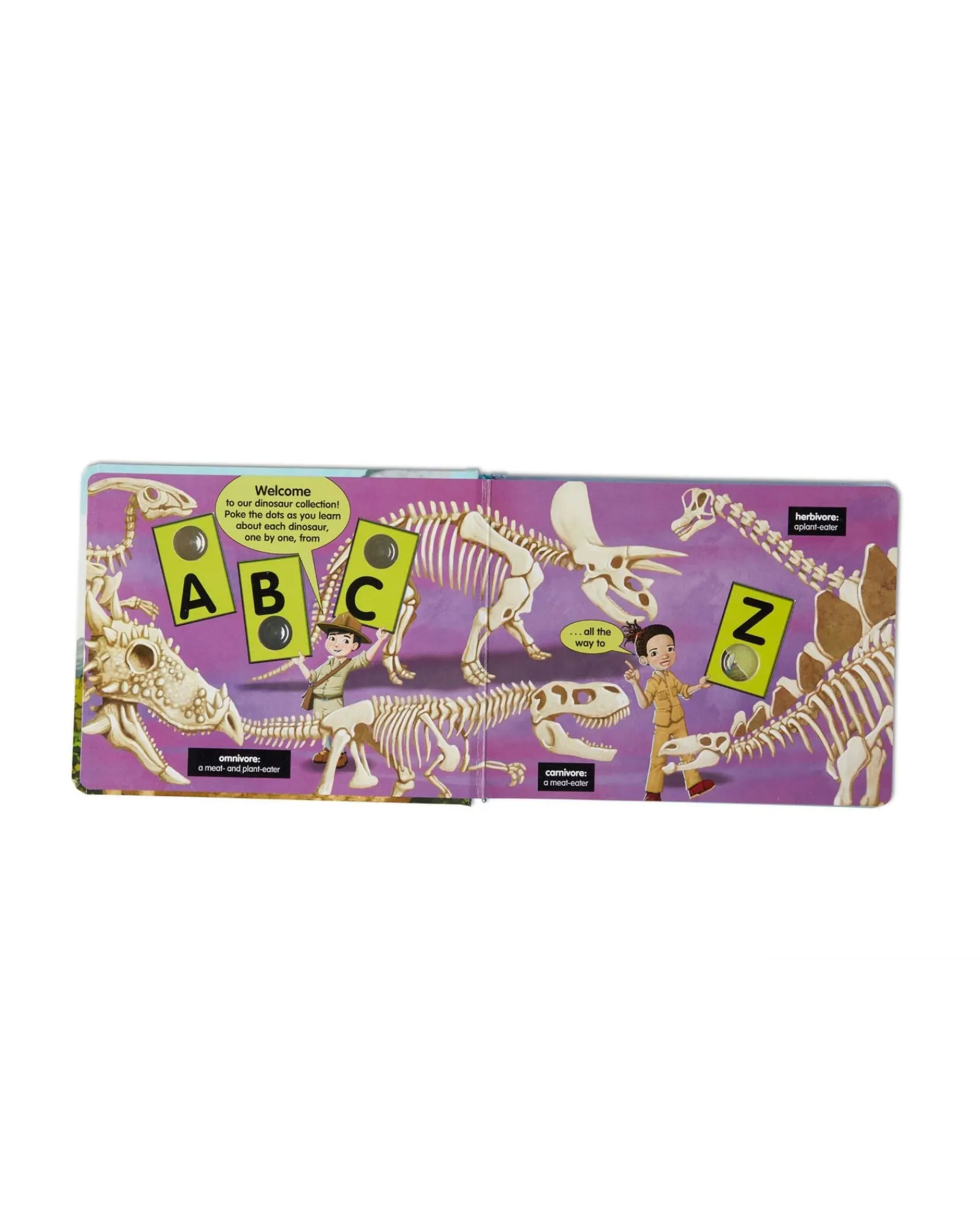 Melissa and Doug Melissa Doug Poke A Dot Dinosaurs A To Z Book Clearance