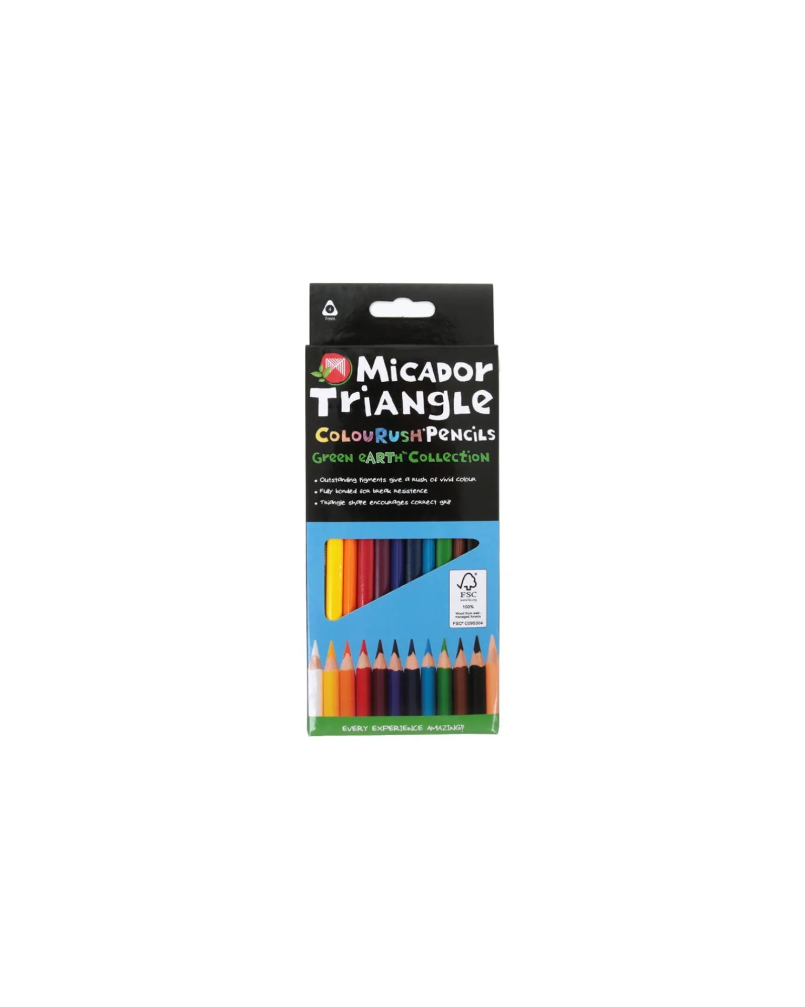 Micador Colourush Pencils 12Pk Outlet