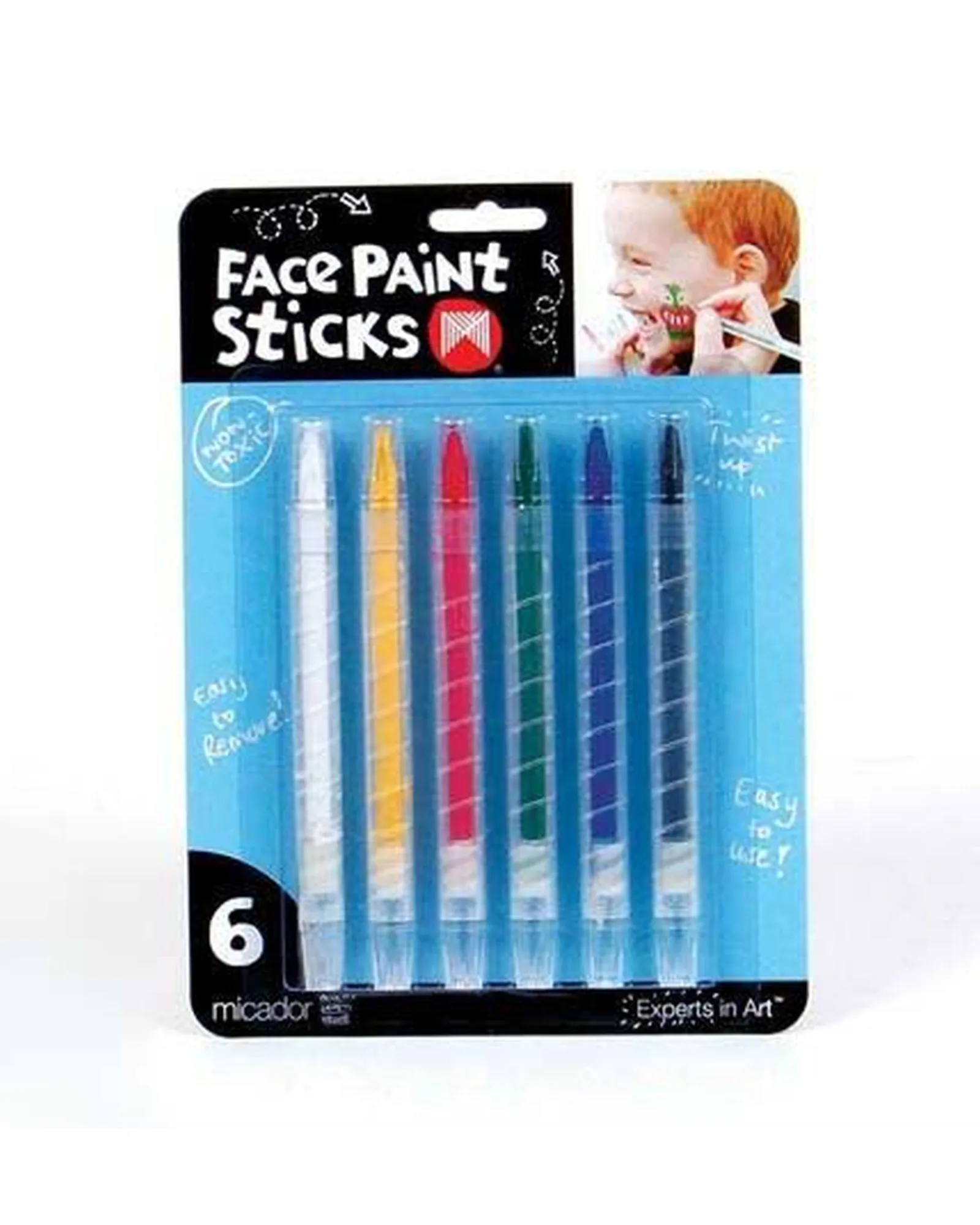 Micador Face Paint Sticks Flash Sale