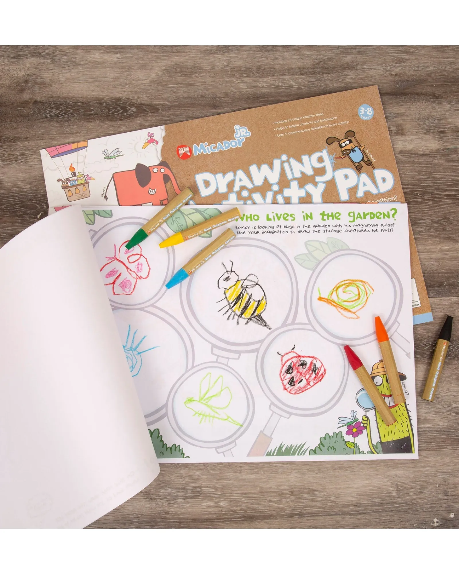 Micador Jr Drawing Activity Pad A3 Cheap