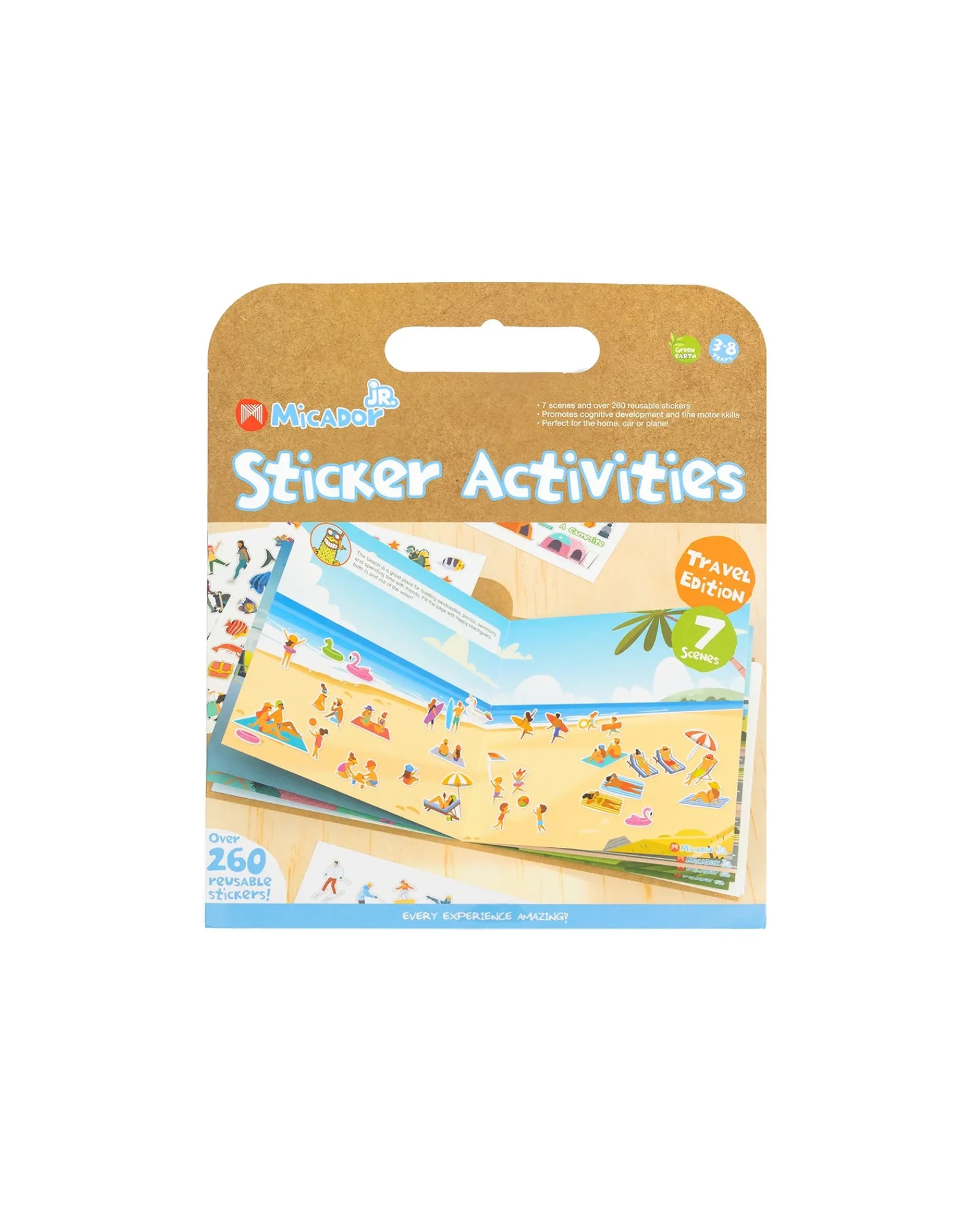 Micador Jr Sticker Activities Travel Shop