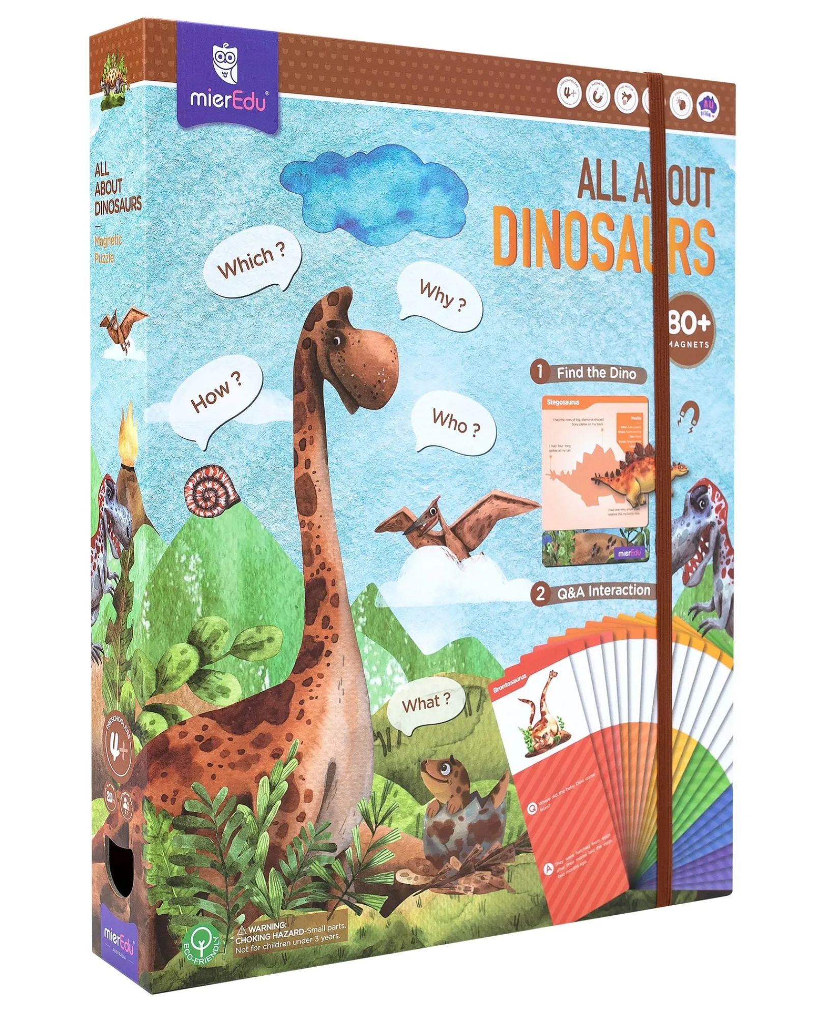 Mier Edu Magnetic Kit All About Dinosaurs Discount