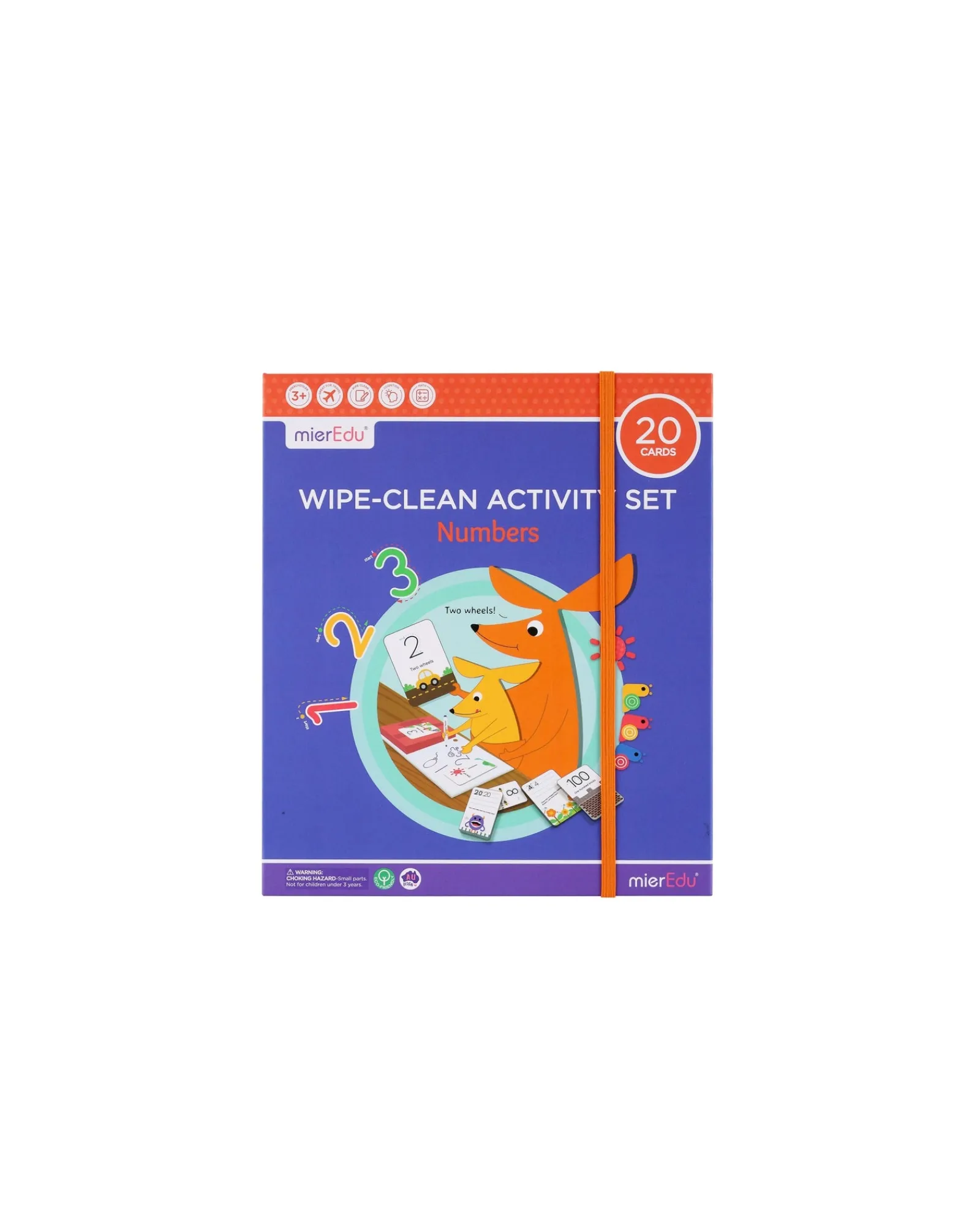 Mier Edu Wipe Clean Activity Set Numbers Online