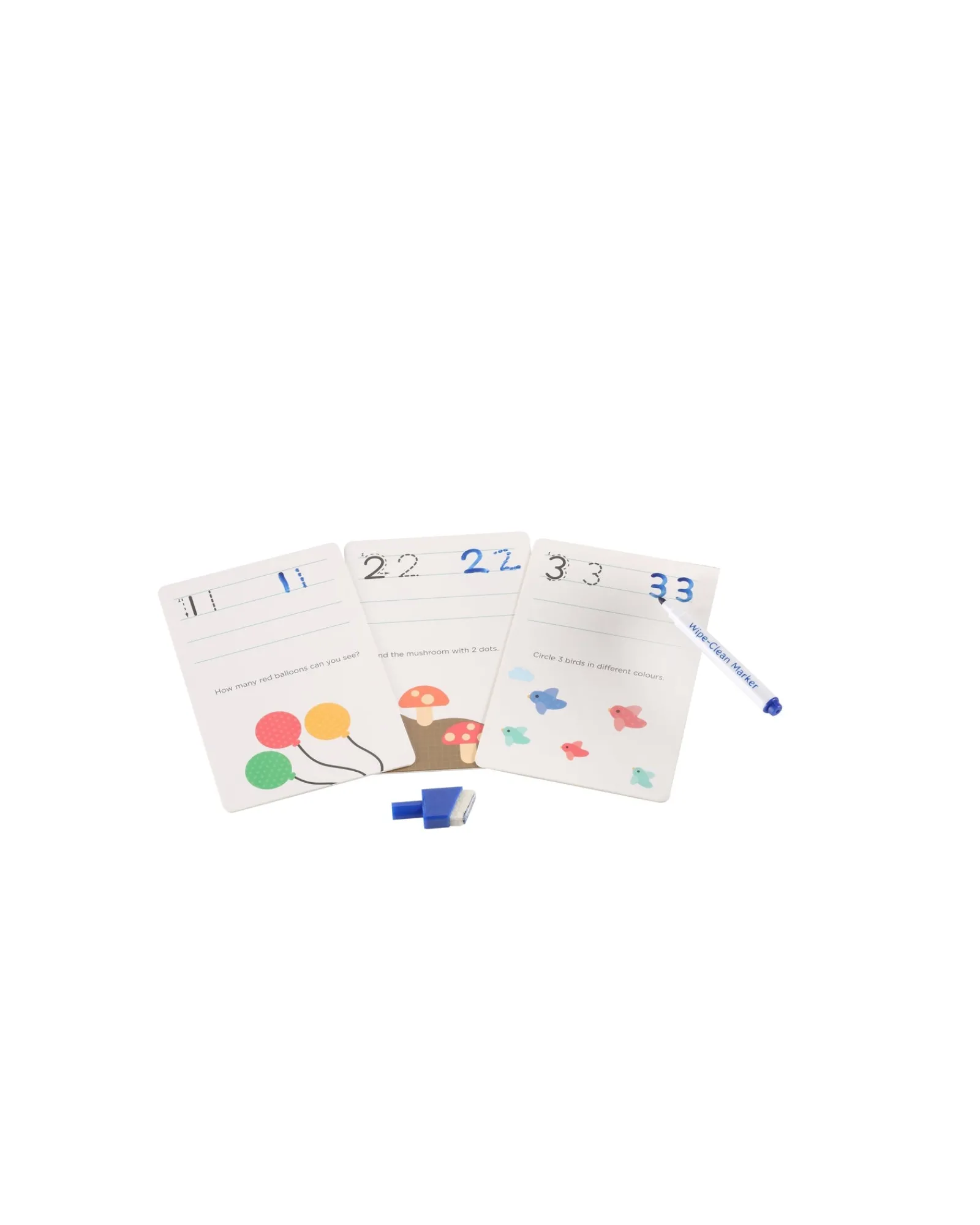 Mier Edu Wipe Clean Activity Set Numbers Online