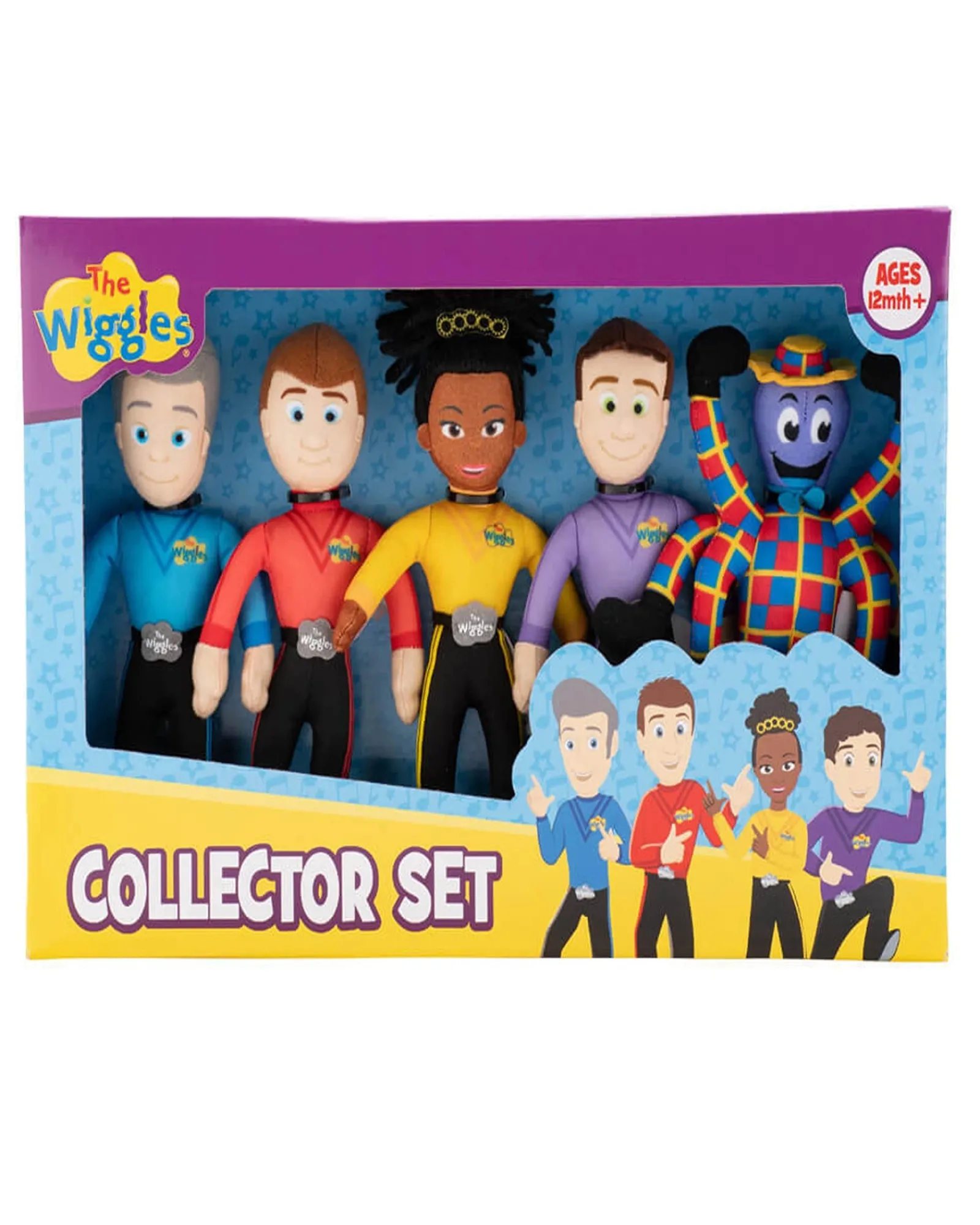 The Wiggles Mini Plush Collector Set 5Piece Kids Flash Sale
