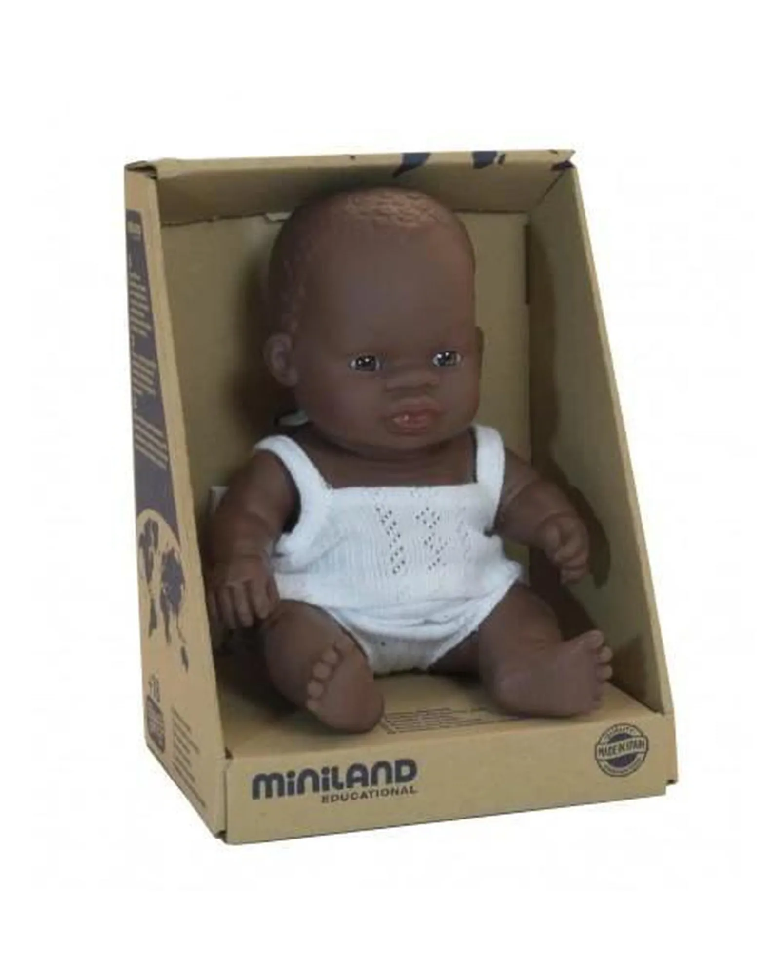 Miniland African Girl Doll 21Cm Clearance