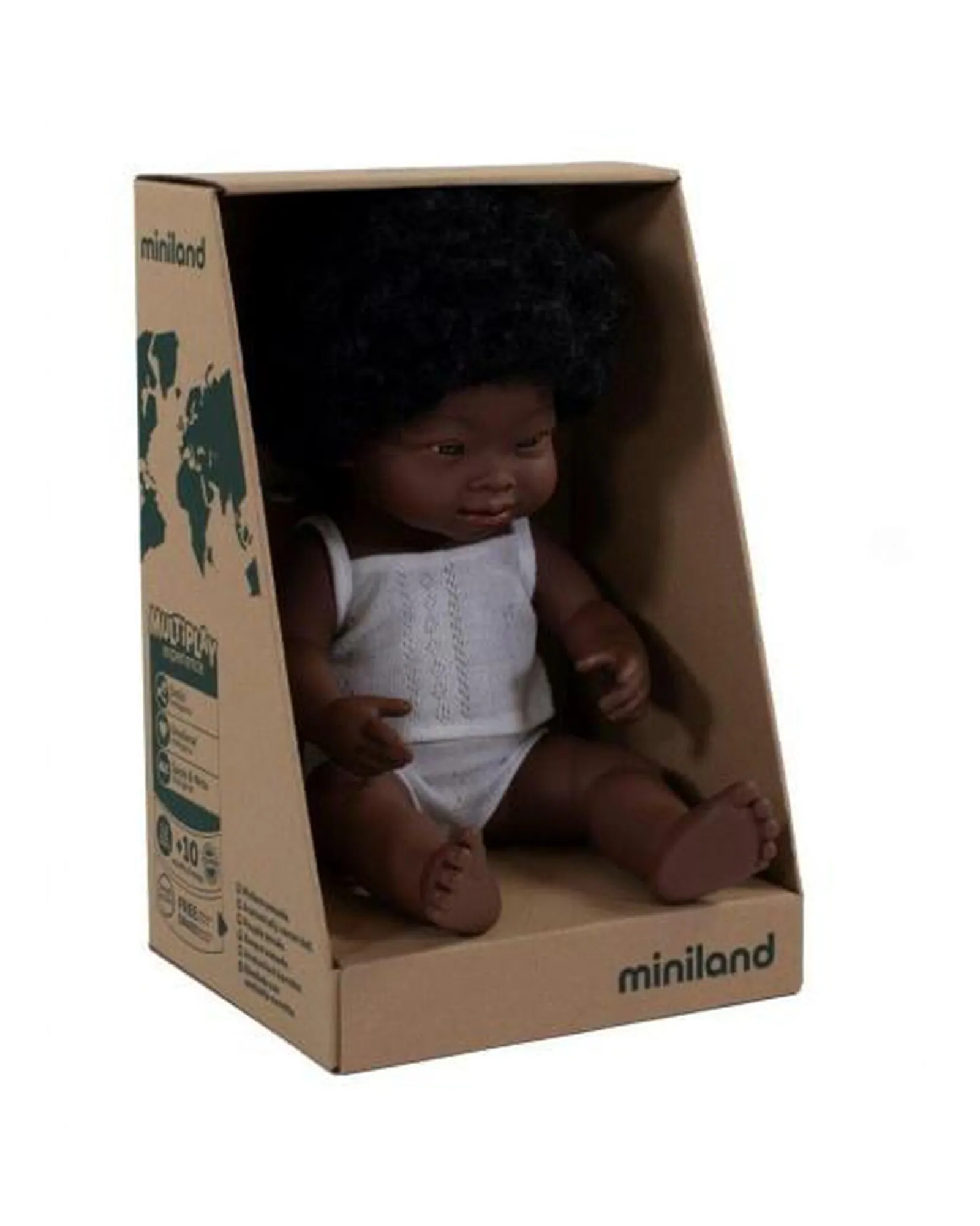 Miniland African Girl Doll With Down Syndrome Cheap