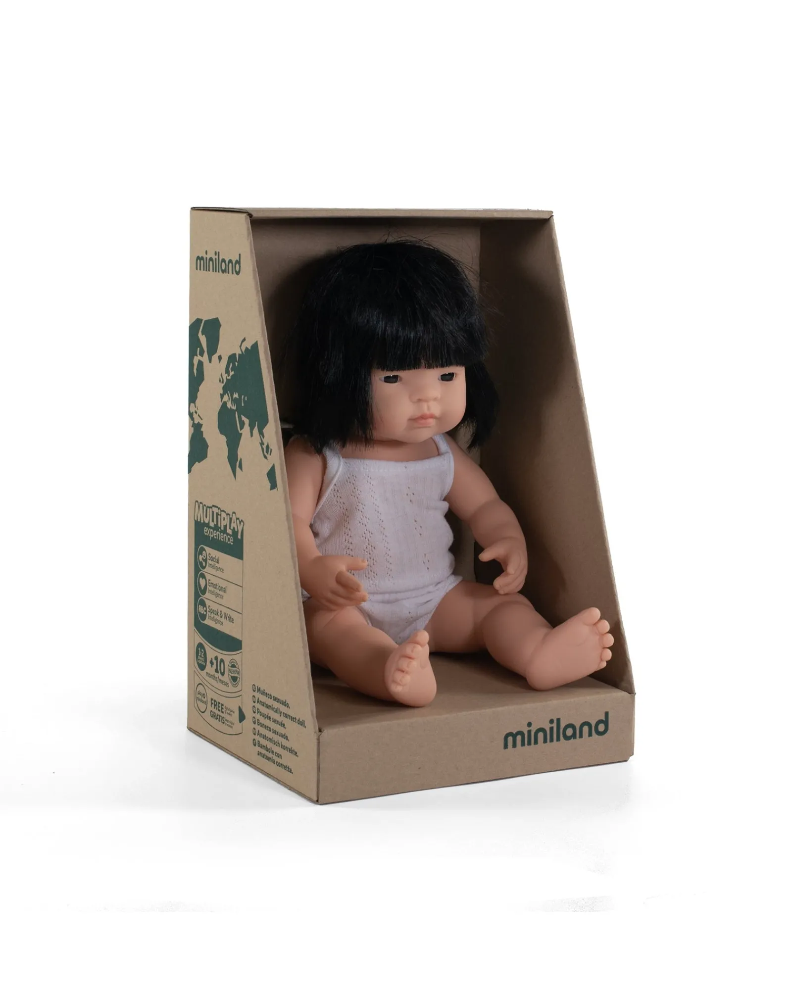 Miniland Asian Girl Doll Clearance