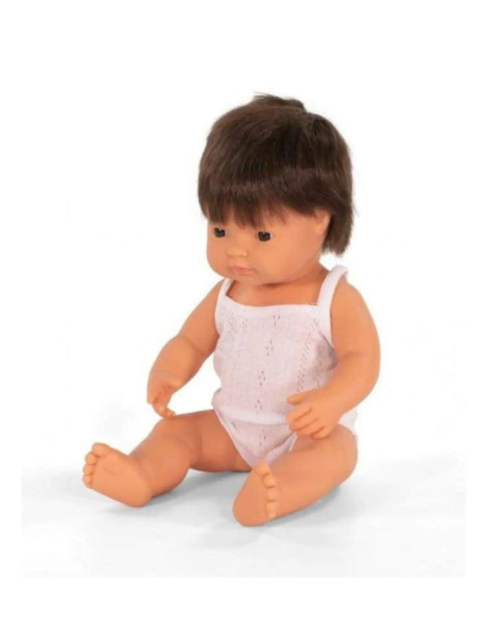 Miniland Caucasian Boy Doll Brunette Outlet