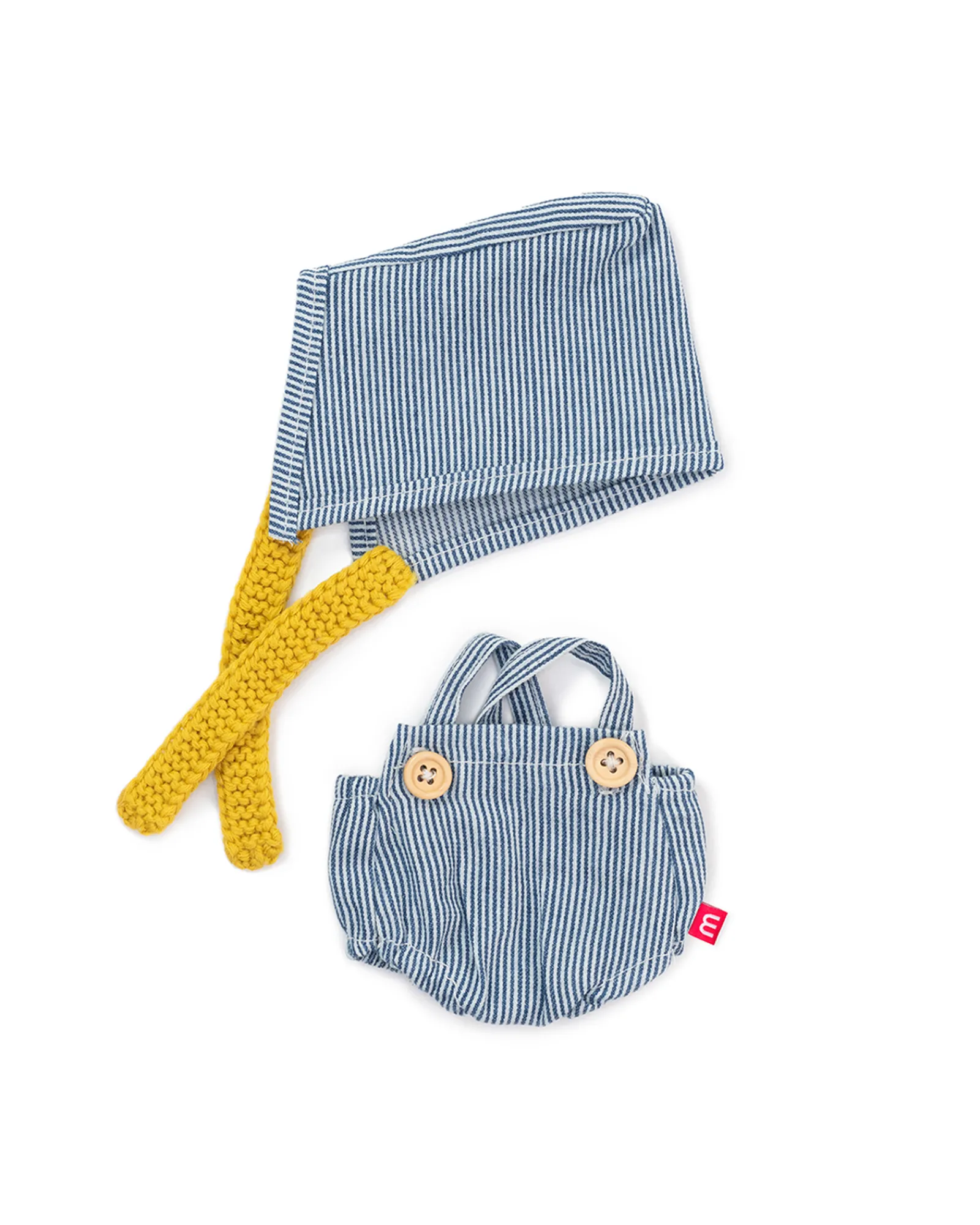 Miniland Outfit Sea Overalls And Headscarf 21Cm Sale