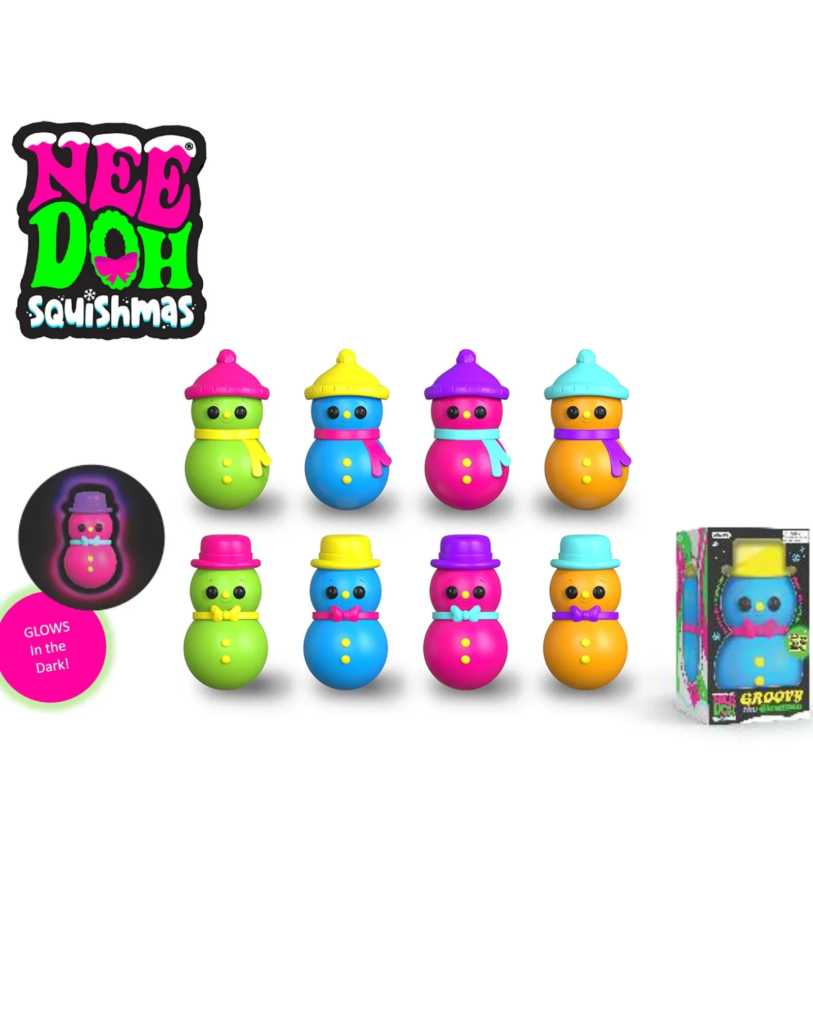 Nee Doh Groovy The Glowman Flash Sale