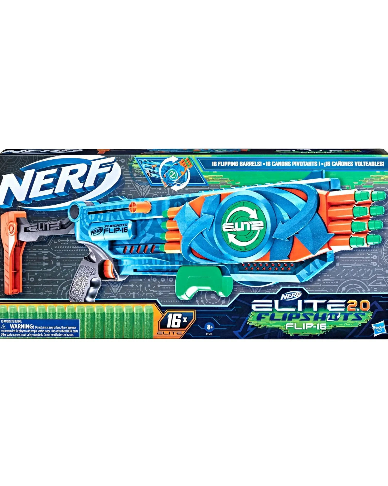 Nerf Elite 20 Flip 16 Discount