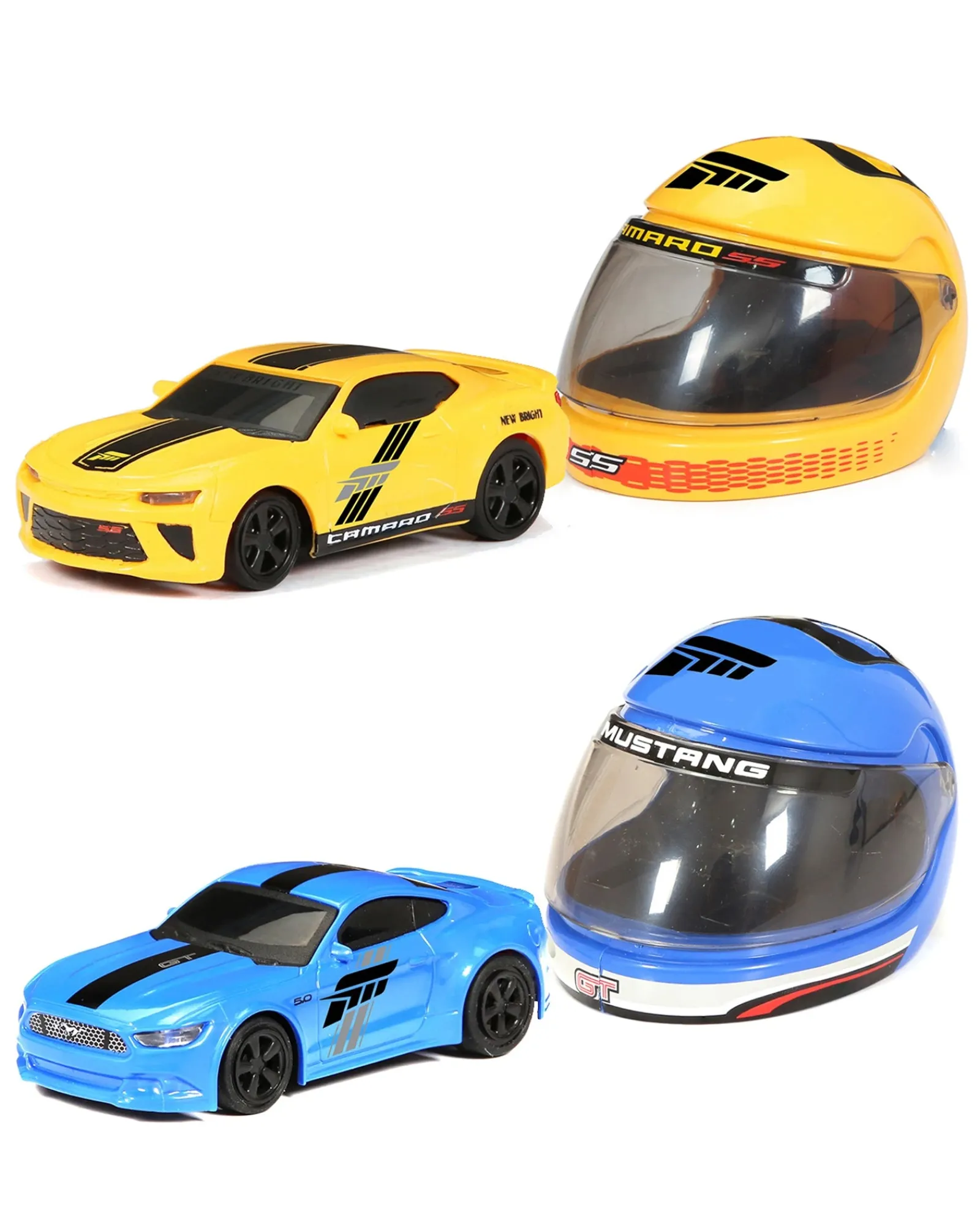 New Bright 1:64 Helmet Racer Assorted Store