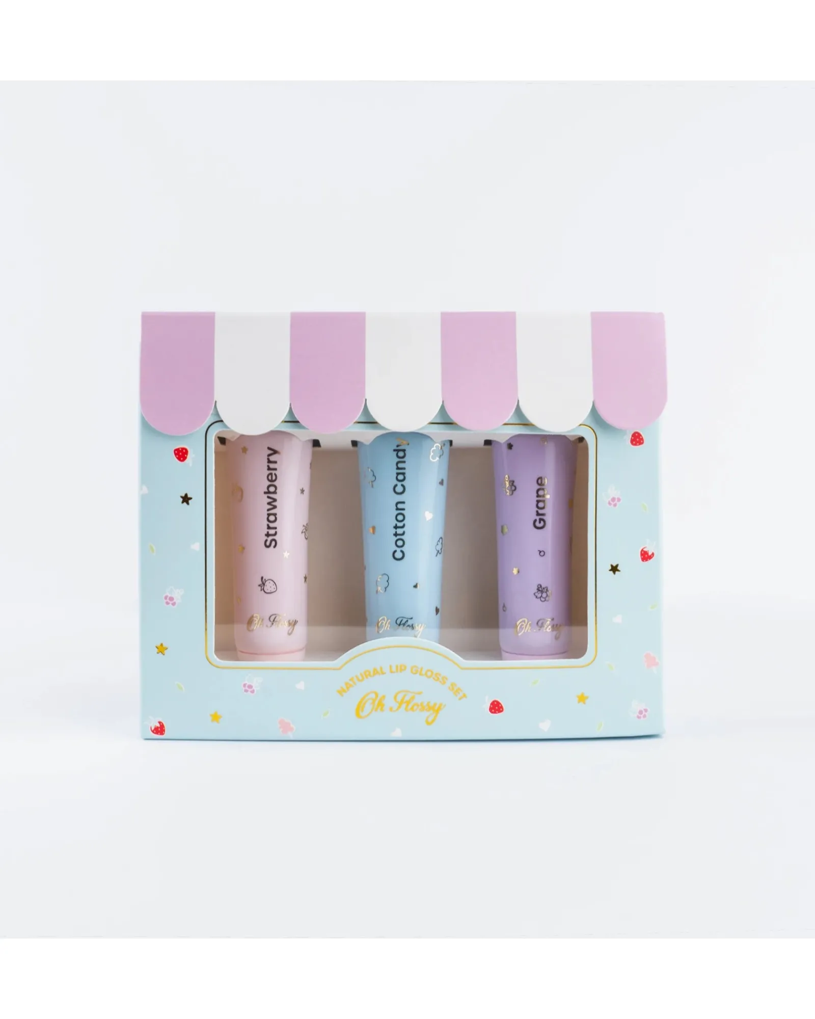 Oh Flossy Natural Lip Gloss Set Best