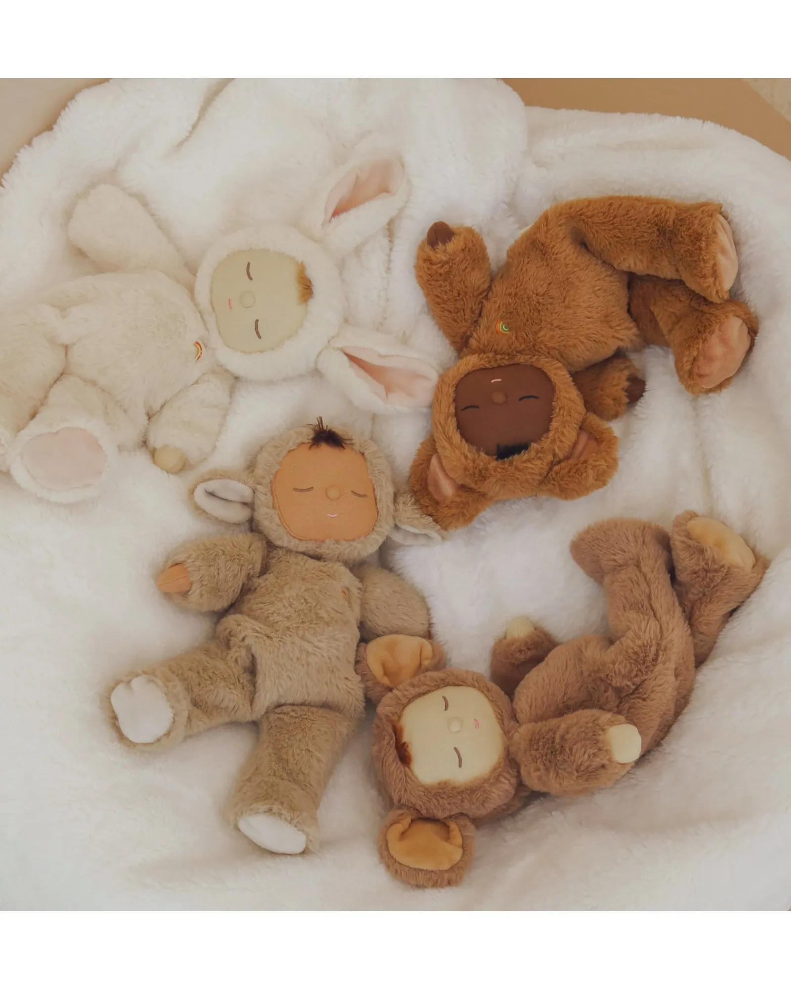 Olli Ella Cozy Dinkums Bunny Moppet Fashion