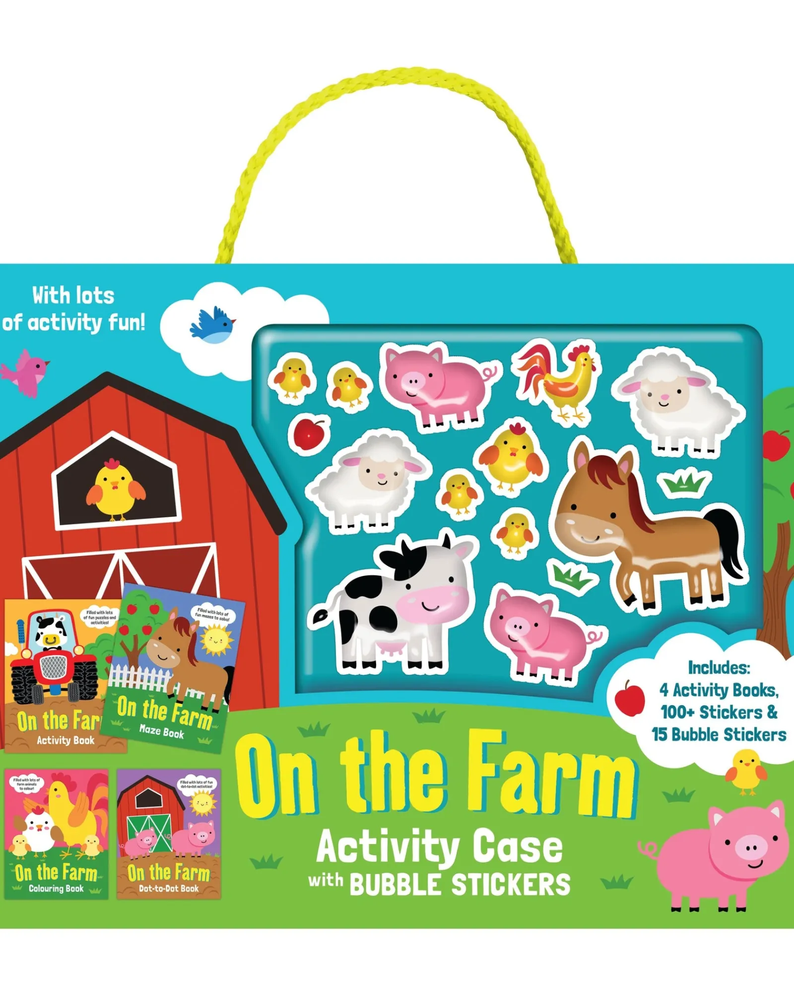 Lake Press On The Farm Buboard Bookle Sticker Activity Case Cheap