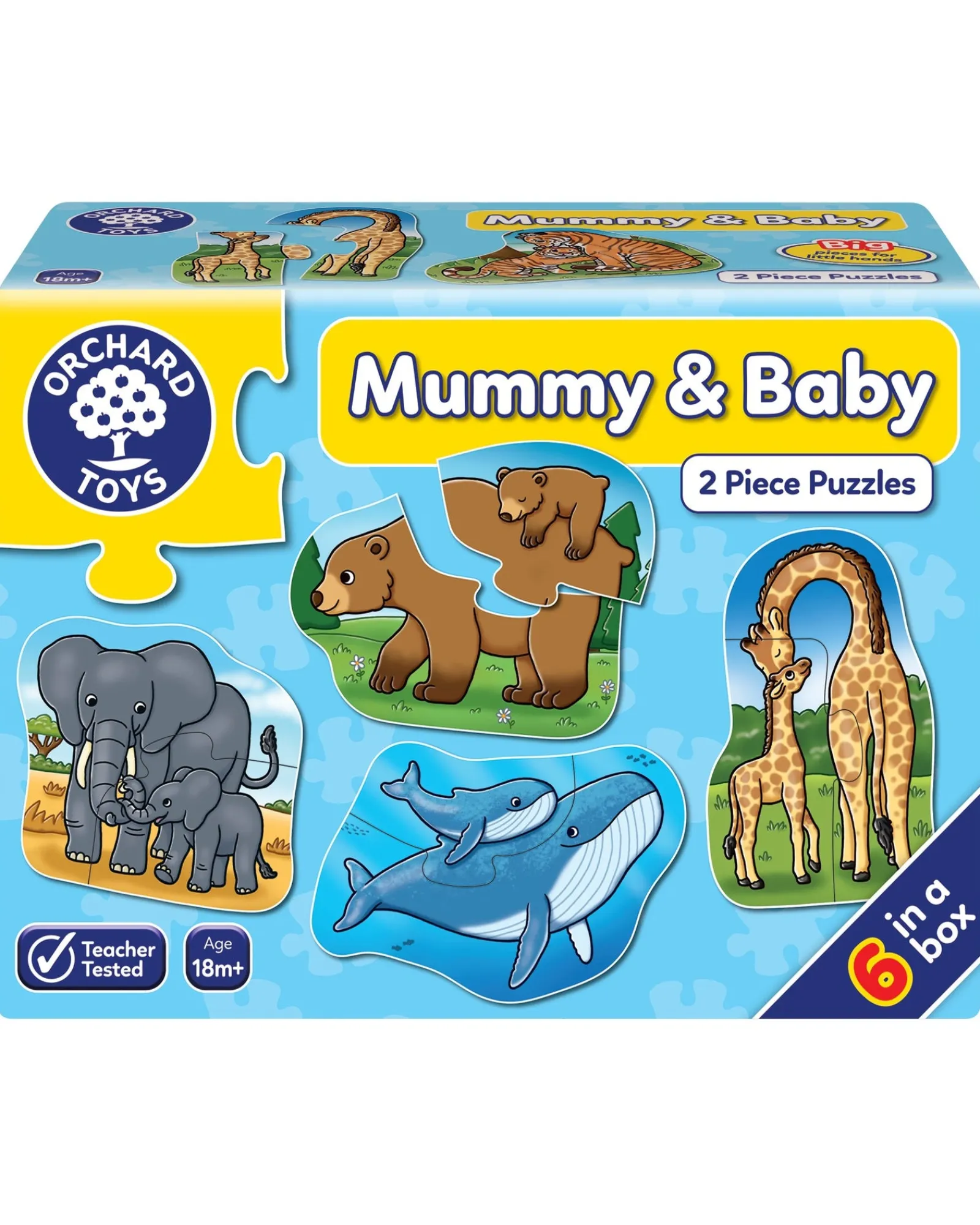 Orchard Toys Orchard Jigsaw Mummy Baby 6 X 2Pc Online